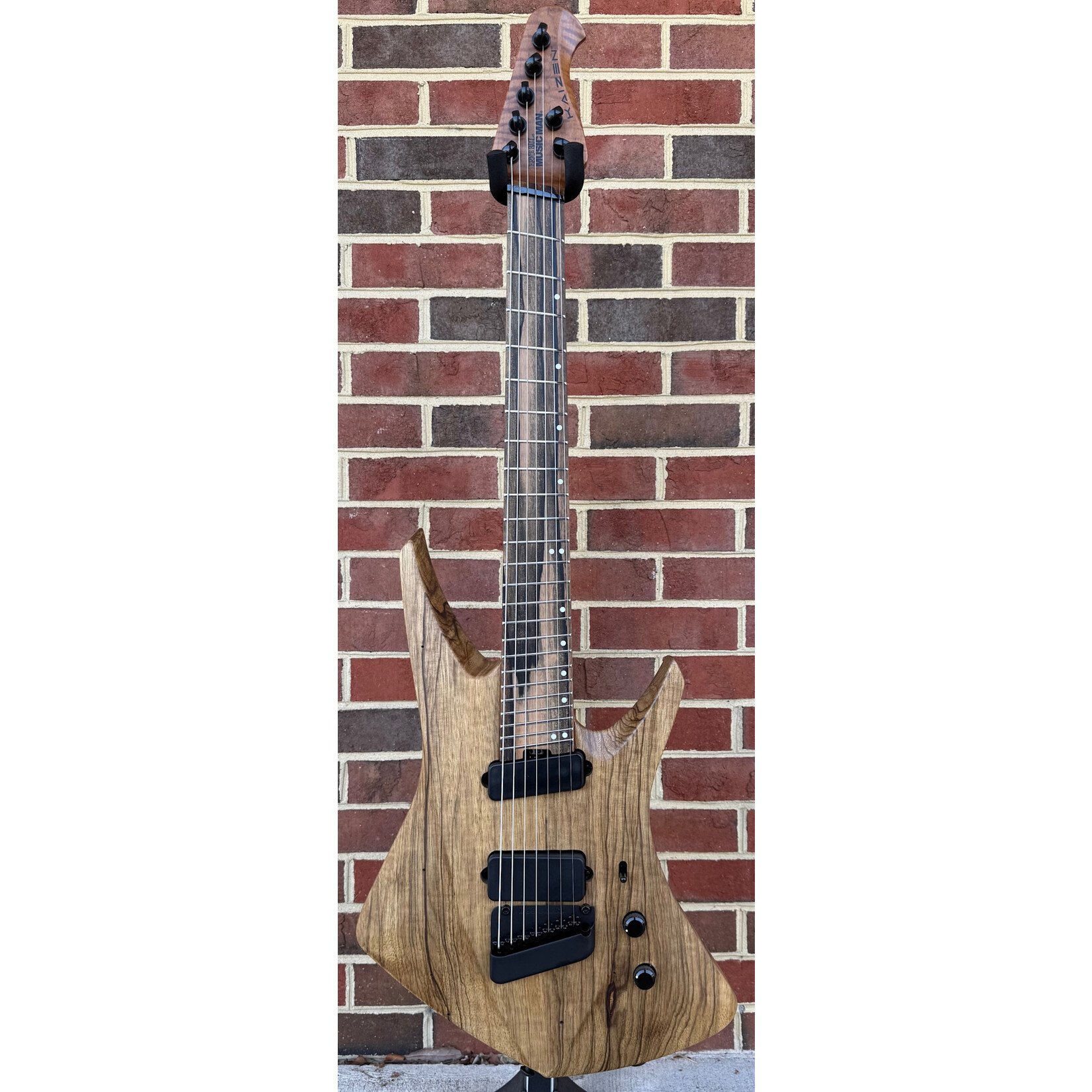 Music Man Kaizen 7 Limited Edition, 1 of 50, Black Limba