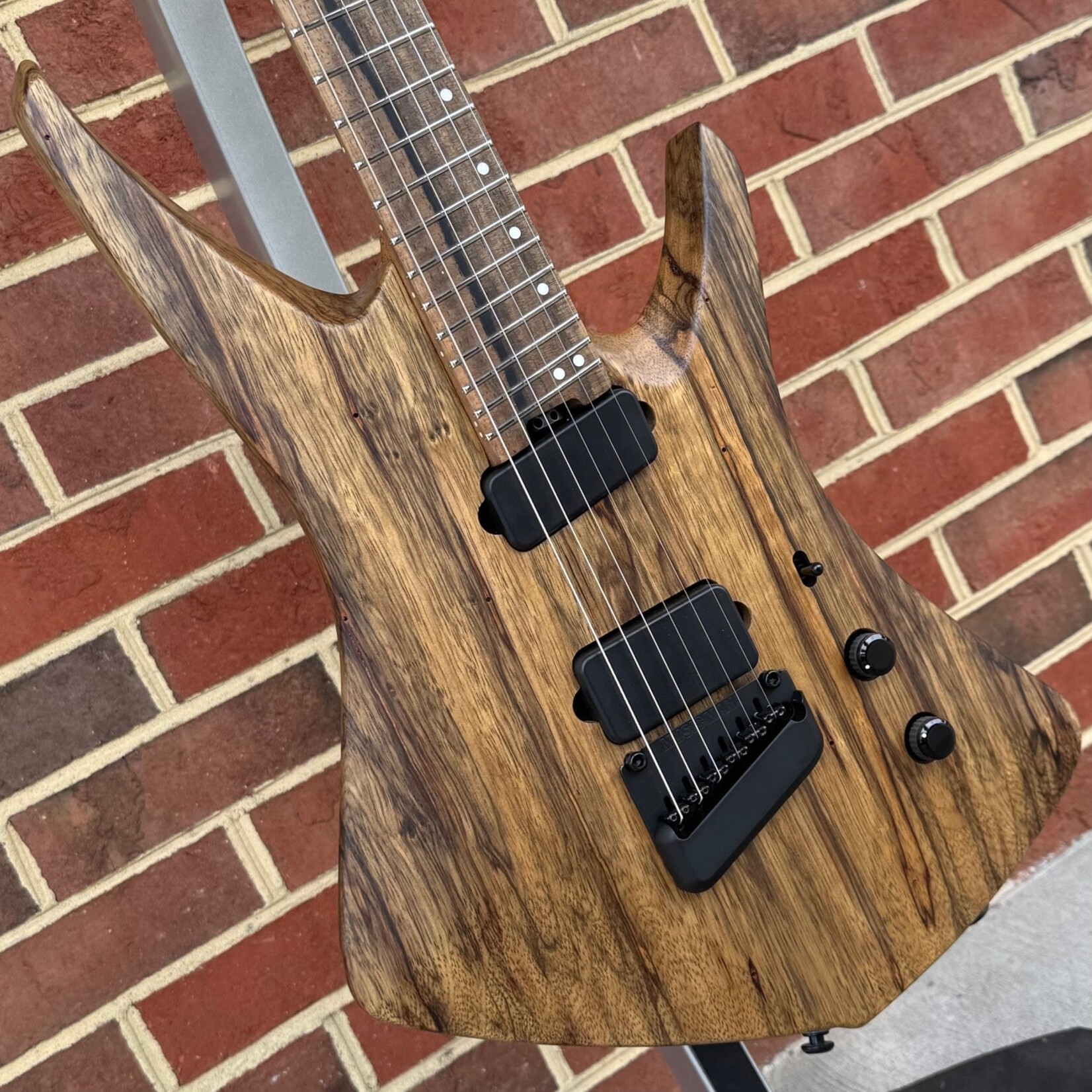 Music Man Music Man Kaizen 6 Limited Edition, 1 of 50, Black Limba Body, Roasted Maple Neck, Smokey Ebony Fretboard, Music Man Mono Case