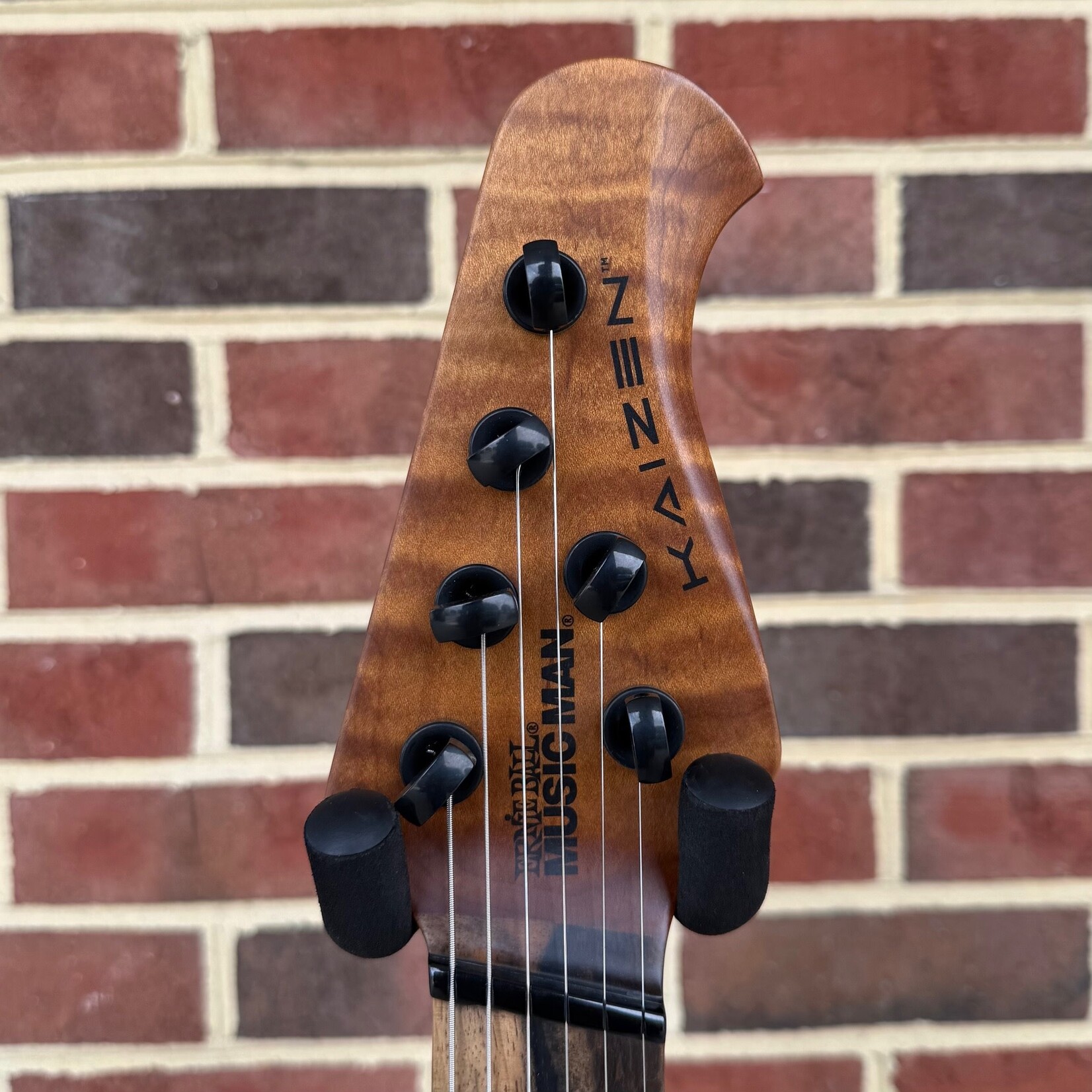 Music Man Music Man Kaizen 6 Limited Edition, 1 of 50, Black Limba Body, Roasted Maple Neck, Smokey Ebony Fretboard, Music Man Mono Case