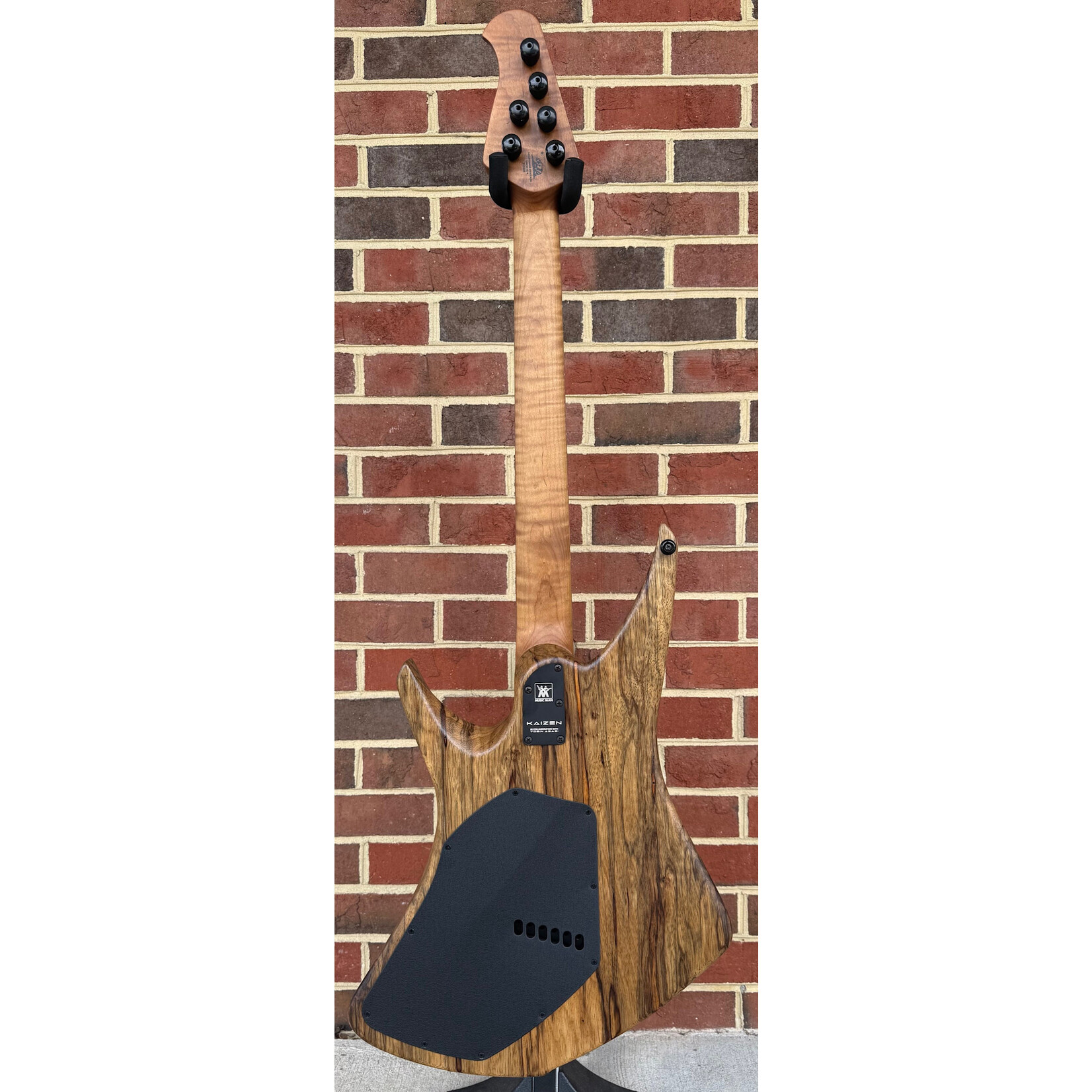 Music Man Music Man Kaizen 6 Limited Edition, 1 of 50, Black Limba Body, Roasted Maple Neck, Smokey Ebony Fretboard, Music Man Mono Case