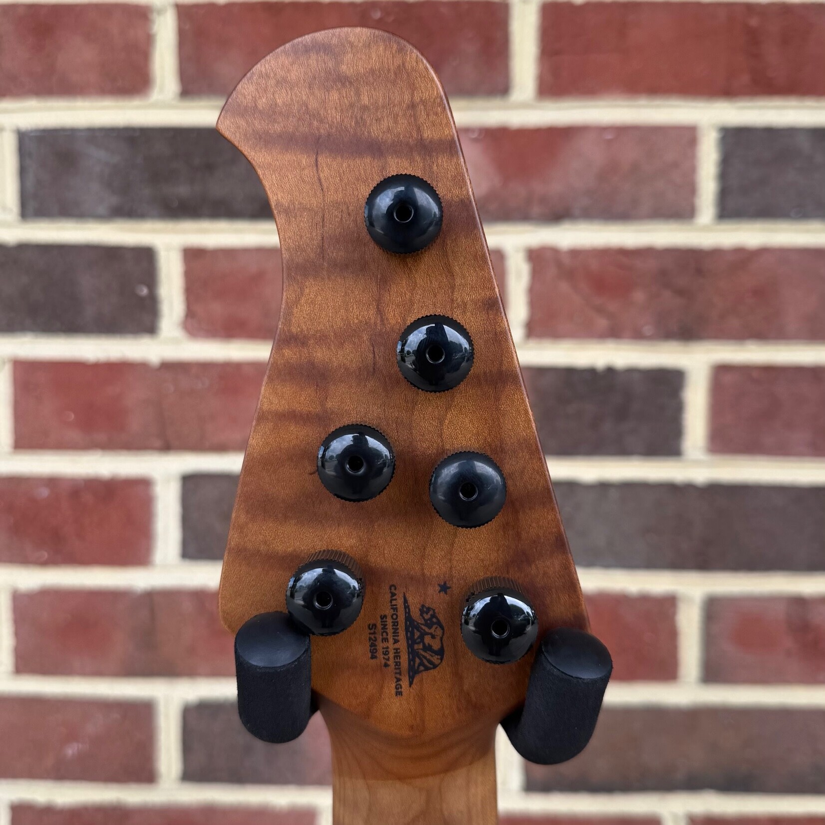 Music Man Music Man Kaizen 6 Limited Edition, 1 of 50, Black Limba Body, Roasted Maple Neck, Smokey Ebony Fretboard, Music Man Mono Case