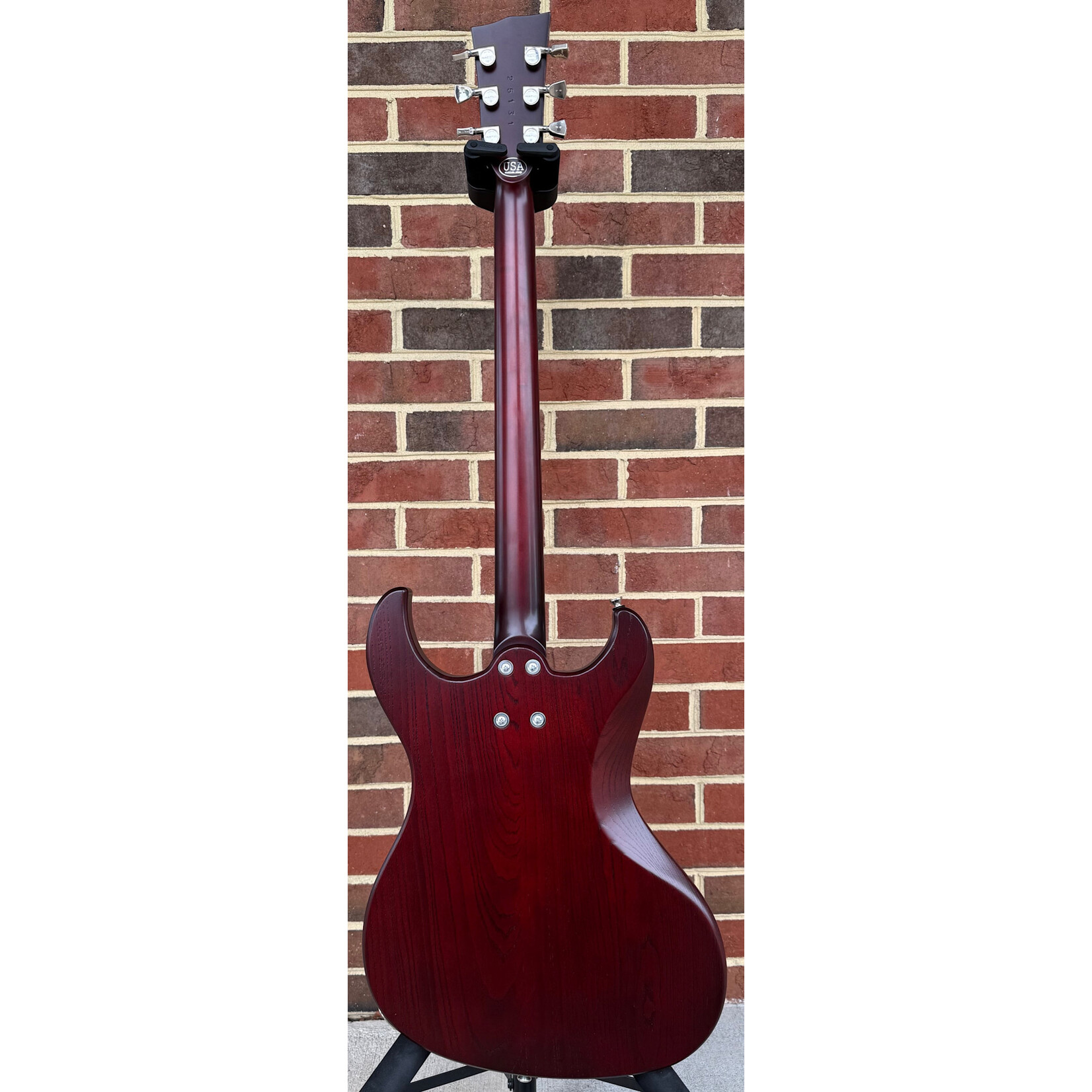 Dunable Guitars Dunable Gnarwhal VI, 30.75" Scale, Tortoise Red, Swamp Ash Body, Maple Neck, Pale Moon Ebony Fretboard, Black Binding, Luminlay Dot Inlays, Hipshot Tone A Matic Bridge, Graph Tech Ratio Tuners, Hardshell Case