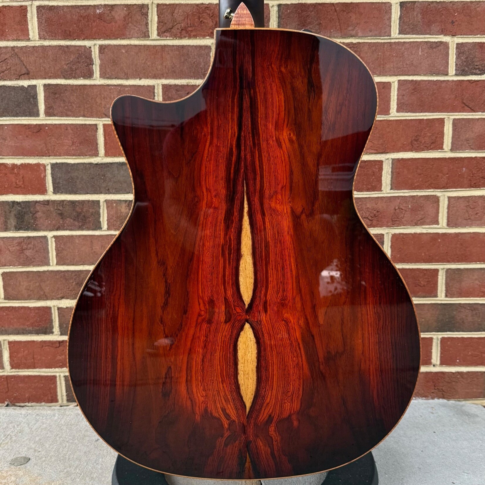 Taylor Taylor NAMM 2025 Catch Custom #8 "Sequoia" - 1 of 25, Grand Auditorium, Sinker Redwood Top, Cocobolo Back & Sides, Koa Binding with Armrest, Faceted Inlay & Rosette - Koa & Mother of Pearl, Ebony Back Strap, Gotoh Luxury Gold Tuners
