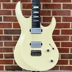Kiesel Kiesel Aries Neck-Through, Classic White, Mahogany Body, 3pc Maple Neck, Ebony Fretboard, Block Inlays, Reverse Pointed 3x3 Headstock, Kiesel Ultimate Soft Case (USED/CONSIGNMENT)