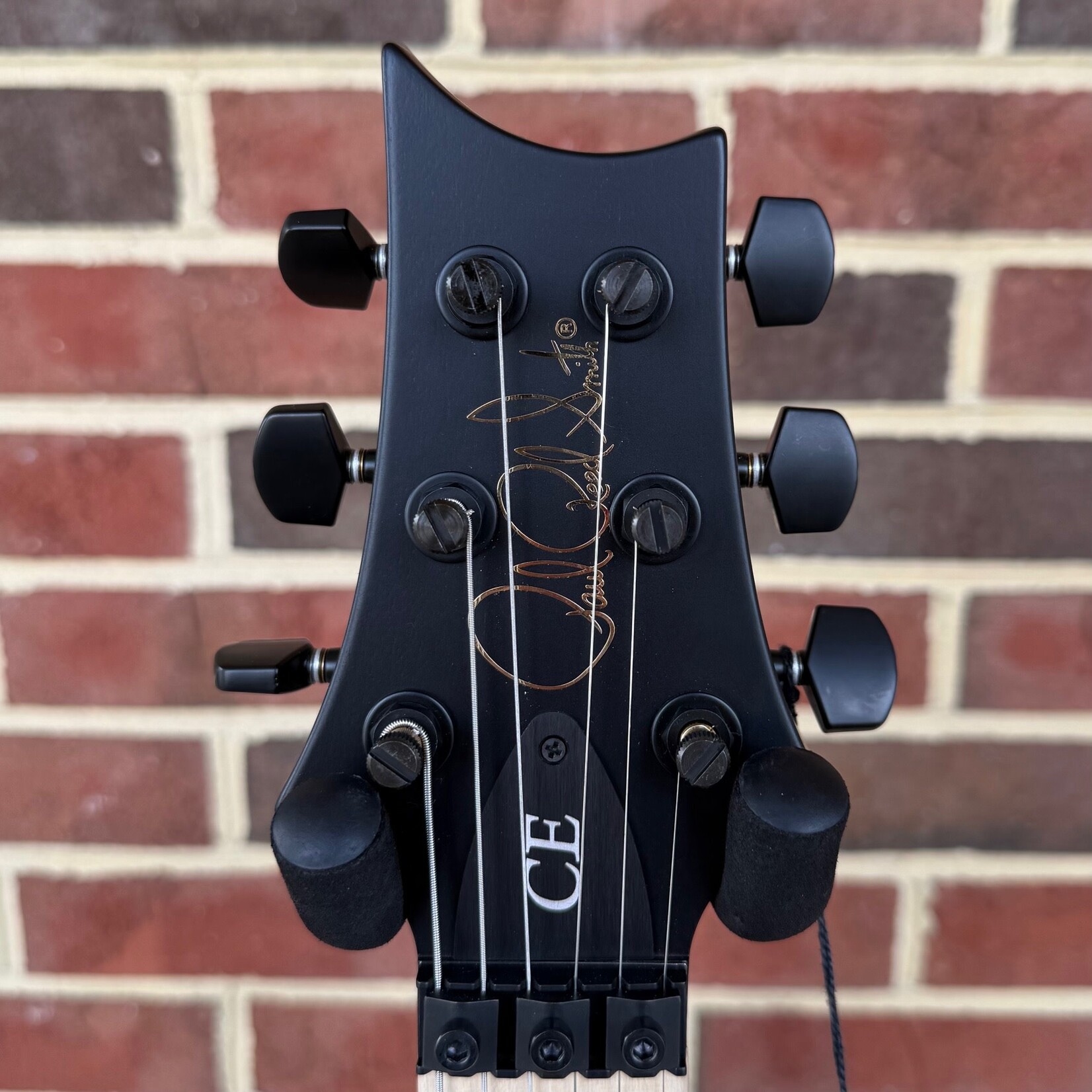 Paul Reed Smith Paul Reed Smith DW CE24 "Floyd", Dustie Waring Signature Model, Grey Black, Stained Binding, Flame Maple Top, Mahogany Body, Maple Neck & Fretboard, Mojotone DW Tomahawk Gen 2 Pickups, Floyd Rose Tremolo, Gig Bag