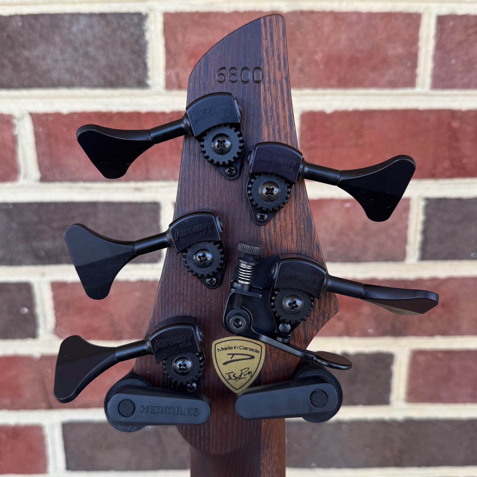 Dingwall Dingwall ABII Custom 5-String, Figured Redwood Top, Black Limba Body, Roasted Ash Neck, Macassar Ebony Fretboard, Redwood 12th Fret "D" and Headstock Logo, Neve Preamp w/ Toggles, Dingwall Deluxe Gig Bag