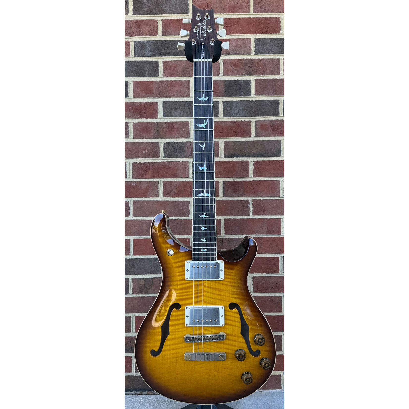 Paul Reed Smith Paul Reed Smith McCarty 594 Hollowbody II 10-Top, McCarty Tobacco Sunburst, Hardshell Case (USED/CONSIGNMENT)