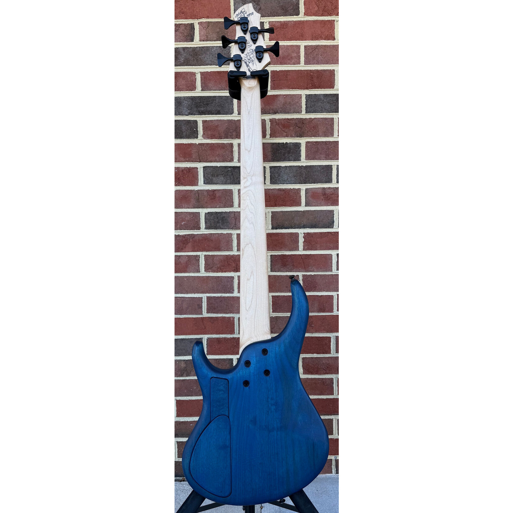 MTD MTD USA 535-24, Blueburst, Premium Quilted Maple Top, Alder Body, Maple Neck, Morado Fretboard, Matching Headstock, Matching Wood Knobs, Custom MTD Bridge, MTD Bag