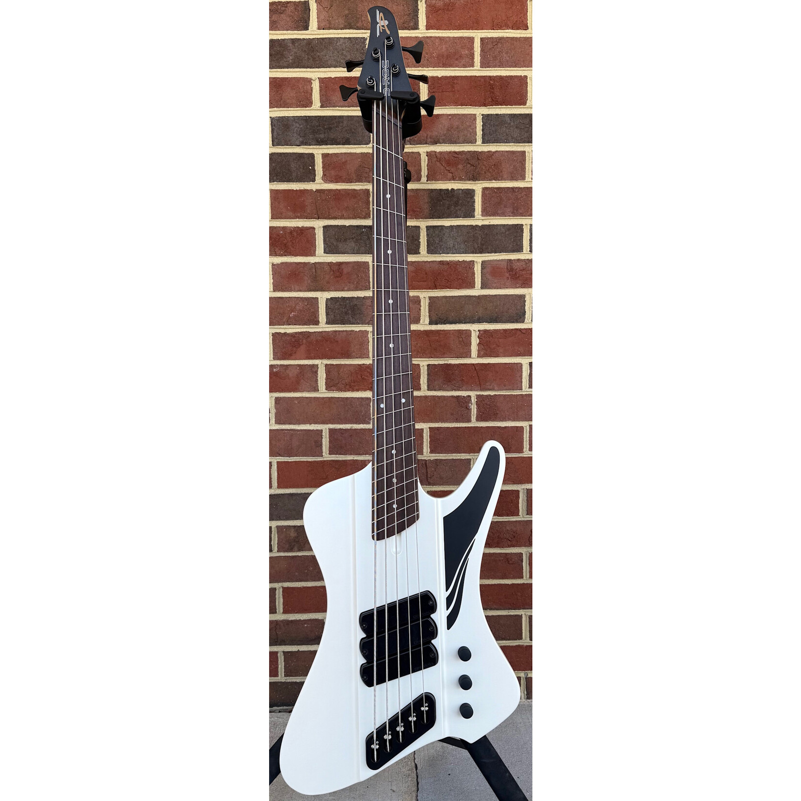 Dingwall Dingwall D-Roc Standard 5-String, Matte Ducati Pearl White, Pau Ferro Fretboard, Dingwall Gig Bag, SN# 18938