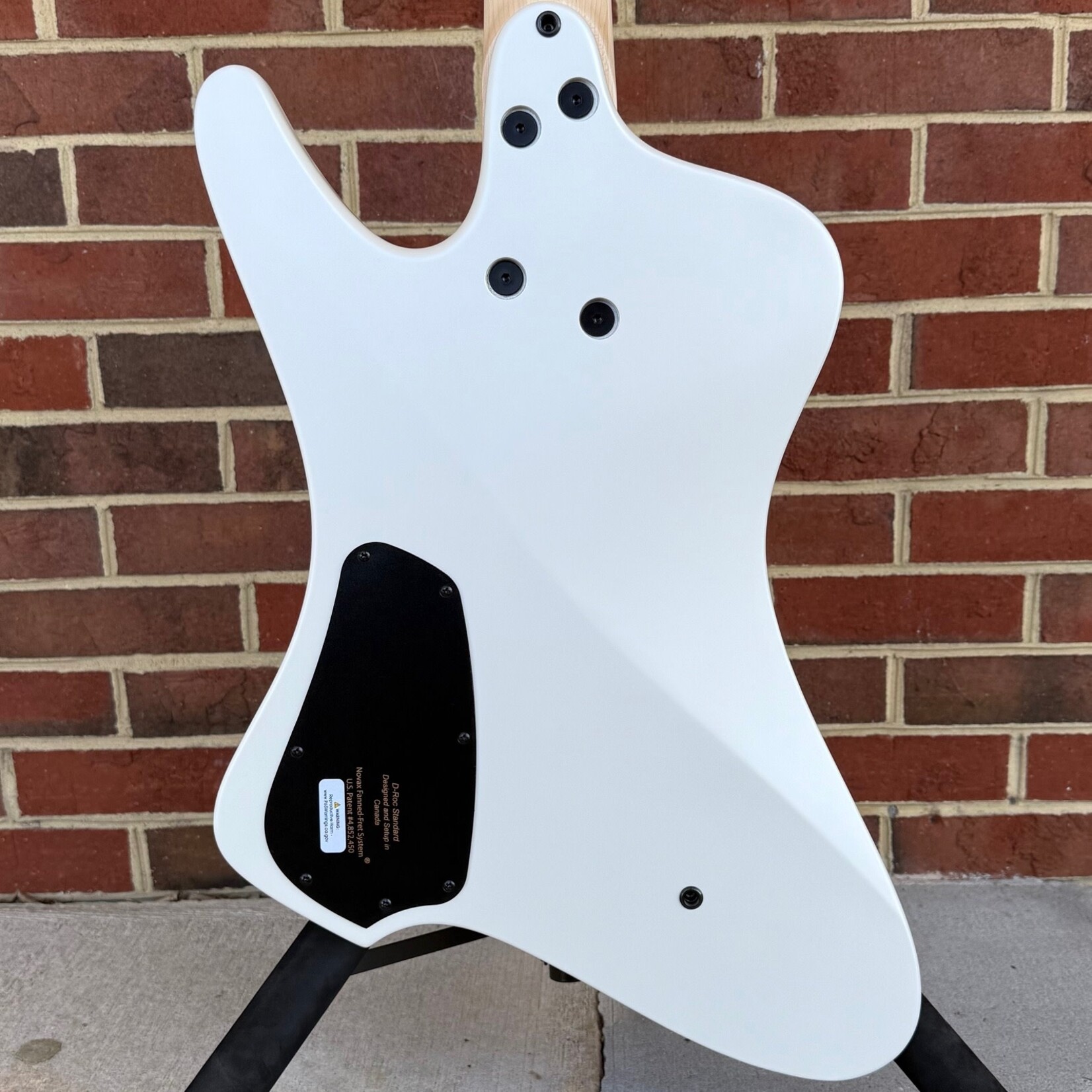 Dingwall Dingwall D-Roc Standard 5-String, Matte Ducati Pearl White, Pau Ferro Fretboard, Dingwall Gig Bag, SN# 18938