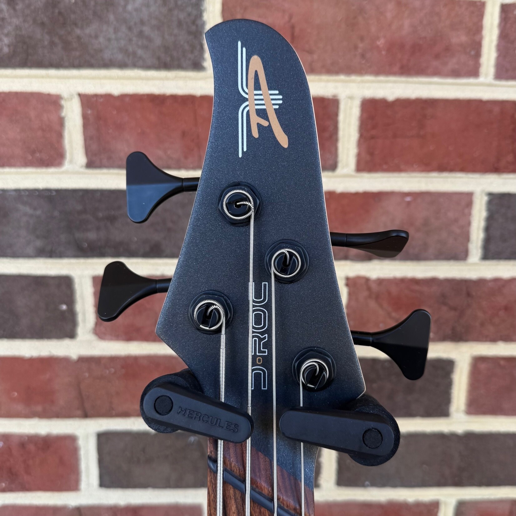 Dingwall Dingwall D-Roc Standard 4-String, Matte Ducati Pearl White, Pau Ferro Fretboard, Dingwall Gig Bag