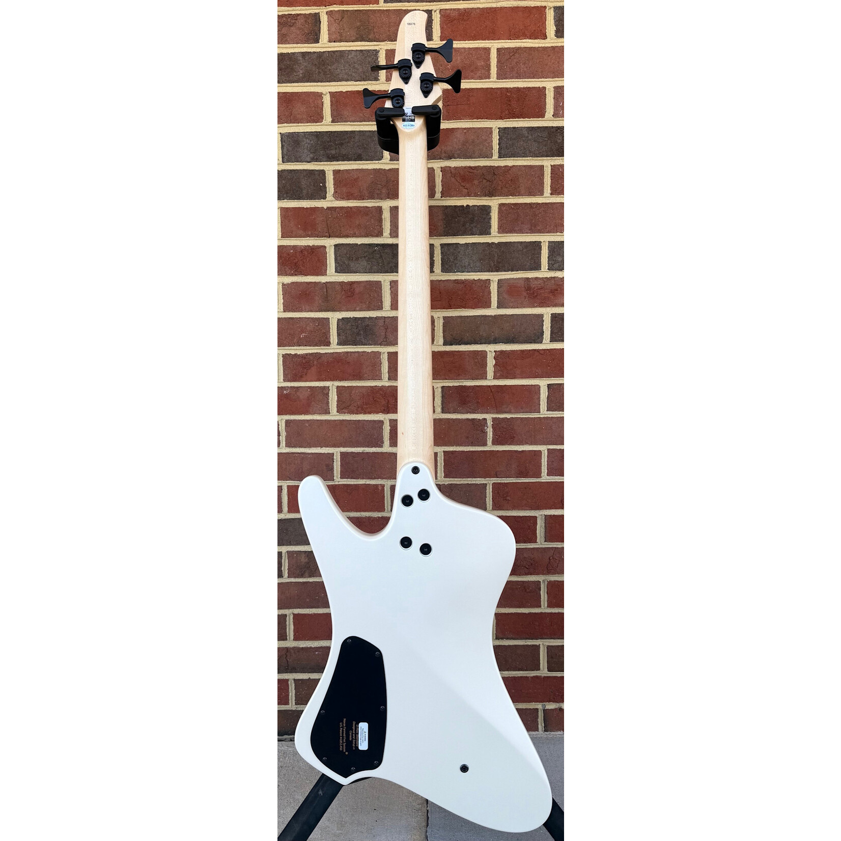 Dingwall Dingwall D-Roc Standard 4-String, Matte Ducati Pearl White, Pau Ferro Fretboard, Dingwall Gig Bag