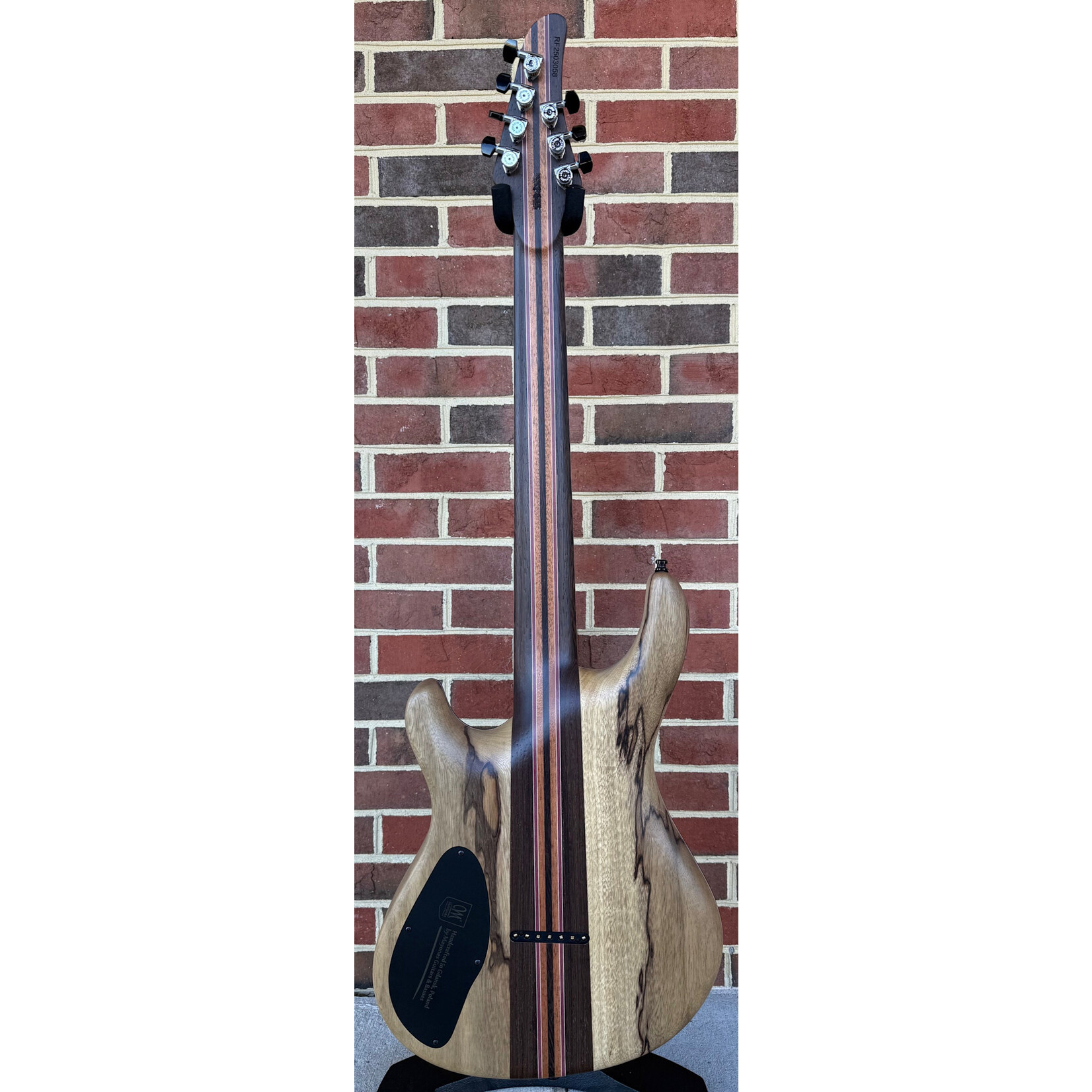 Mayones Mayones Regius 7 TT, Custom Color, True Temperament Frets, 4A Eye Poplar Top, Black Limba Body, Exotic II Neck, Bare Knuckle Pickups Black Hawk, Hipshot Bridge & Tuners, Hardshell Case