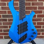 Mayones Mayones Ori Enji 5, Mecha Blue Matte, Swamp Ash Body, Wenge Neck & Fretboard, Velvetrone Grim VF Pickups, Mayones Hybrid Case