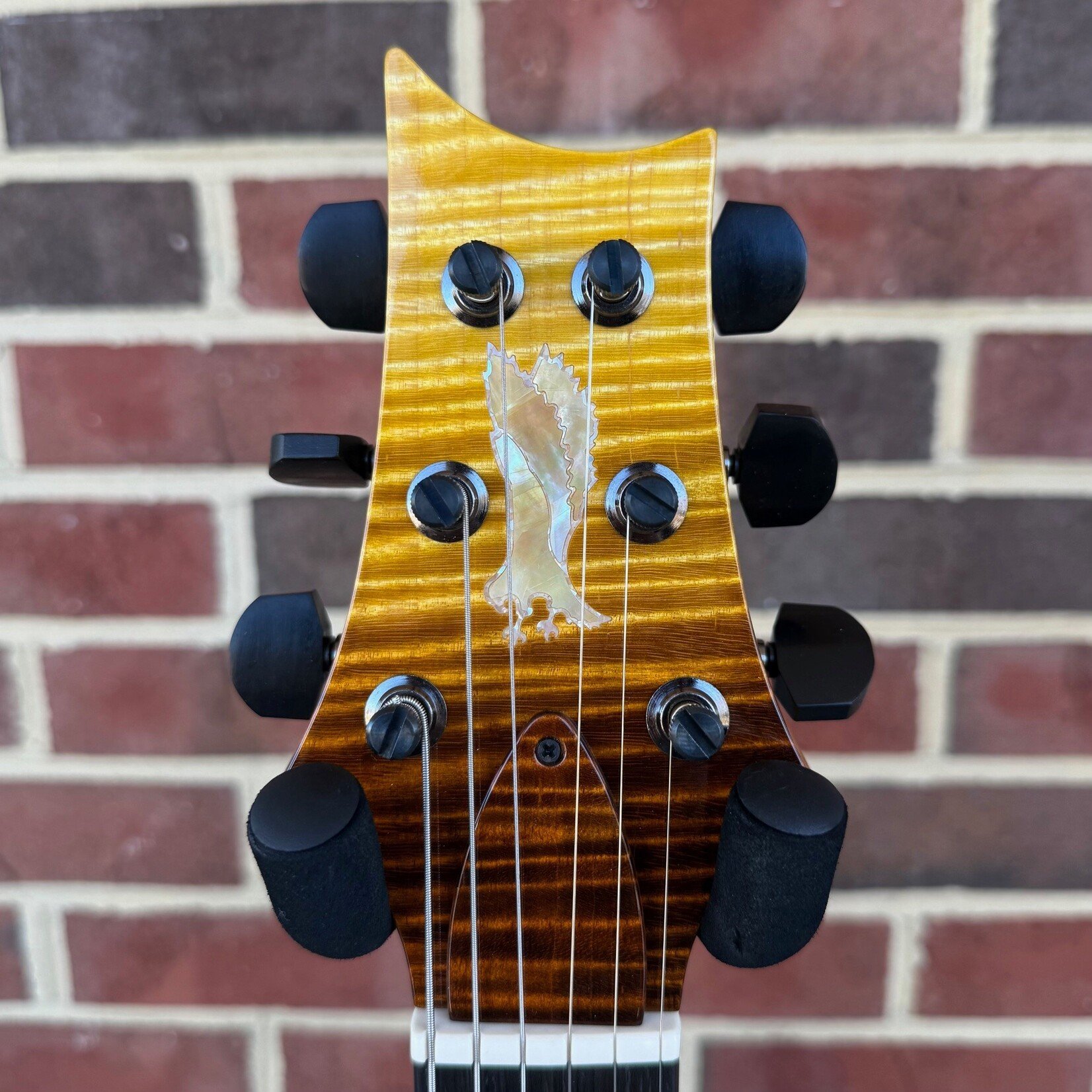 Paul Reed Smith Paul Reed Smith Private Stock #11939, McCarty 594 Semi-Hollow Tremolo, Sandstorm Dragon's Breath, East Coast Wide Flame Maple Top, Black Limba Body, Curly Maple Neck, Brazilian Rosewood Fretboard