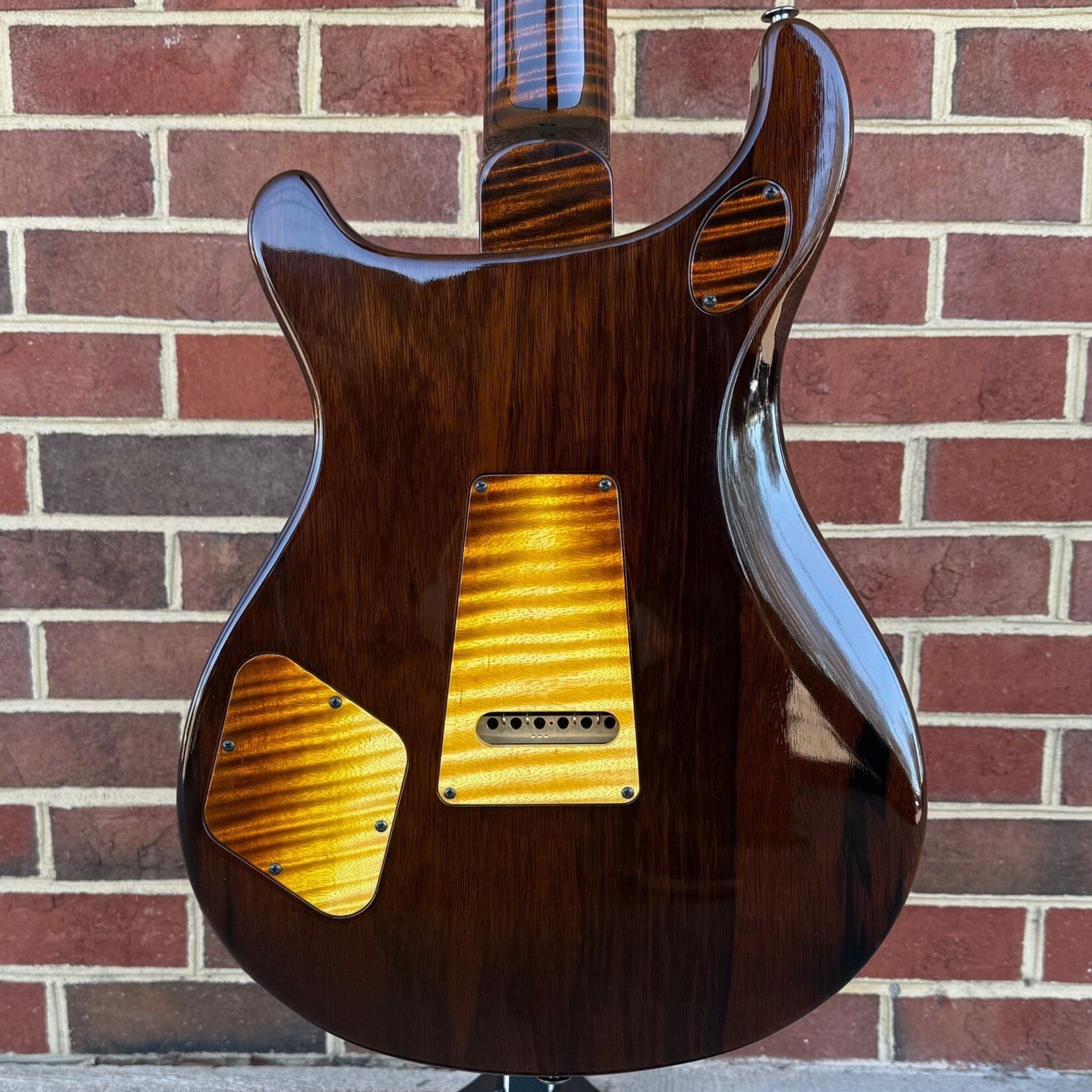 Paul Reed Smith Paul Reed Smith Private Stock #11939, McCarty 594 Semi-Hollow Tremolo, Sandstorm Dragon's Breath, East Coast Wide Flame Maple Top, Black Limba Body, Curly Maple Neck, Brazilian Rosewood Fretboard