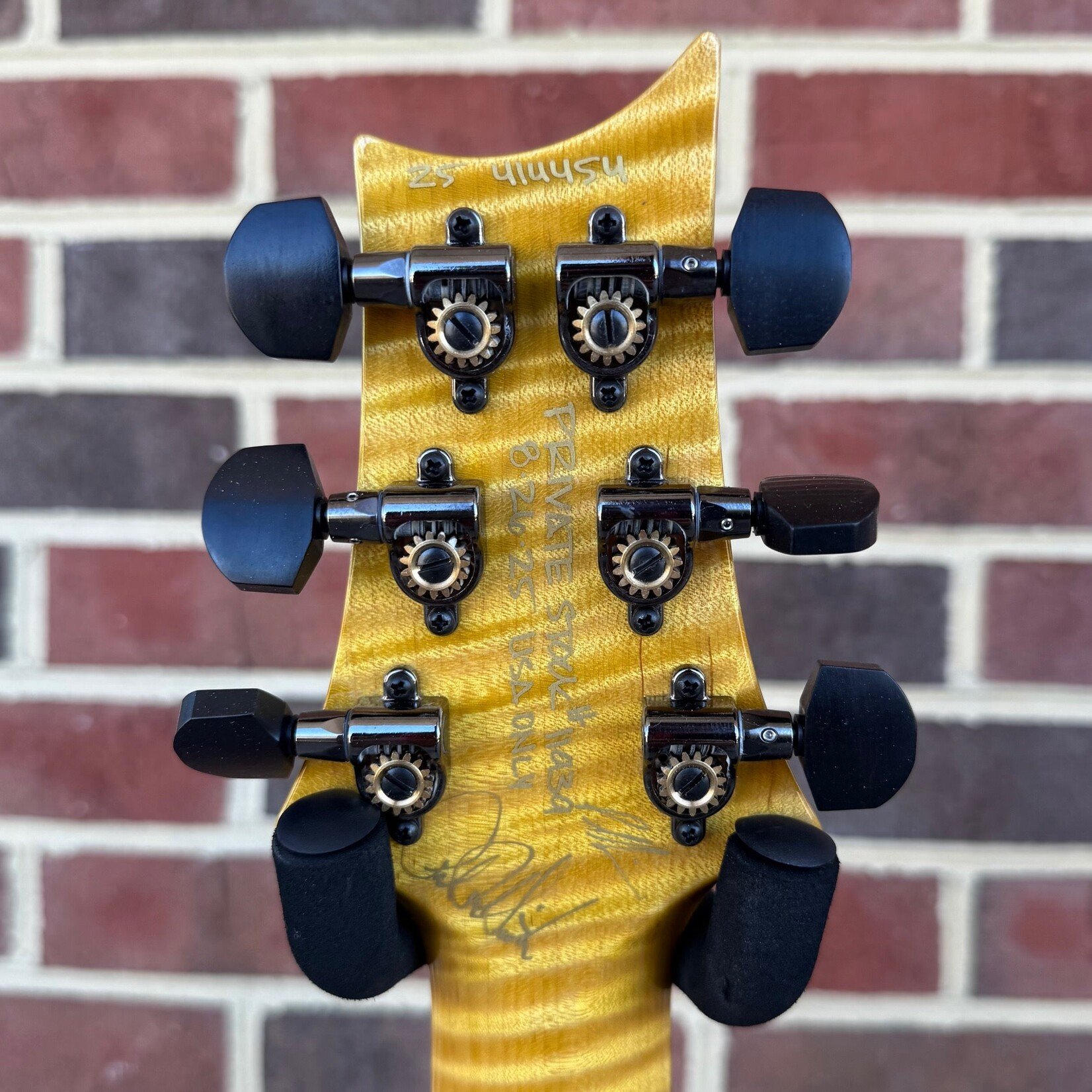 Paul Reed Smith Paul Reed Smith Private Stock #11939, McCarty 594 Semi-Hollow Tremolo, Sandstorm Dragon's Breath, East Coast Wide Flame Maple Top, Black Limba Body, Curly Maple Neck, Brazilian Rosewood Fretboard