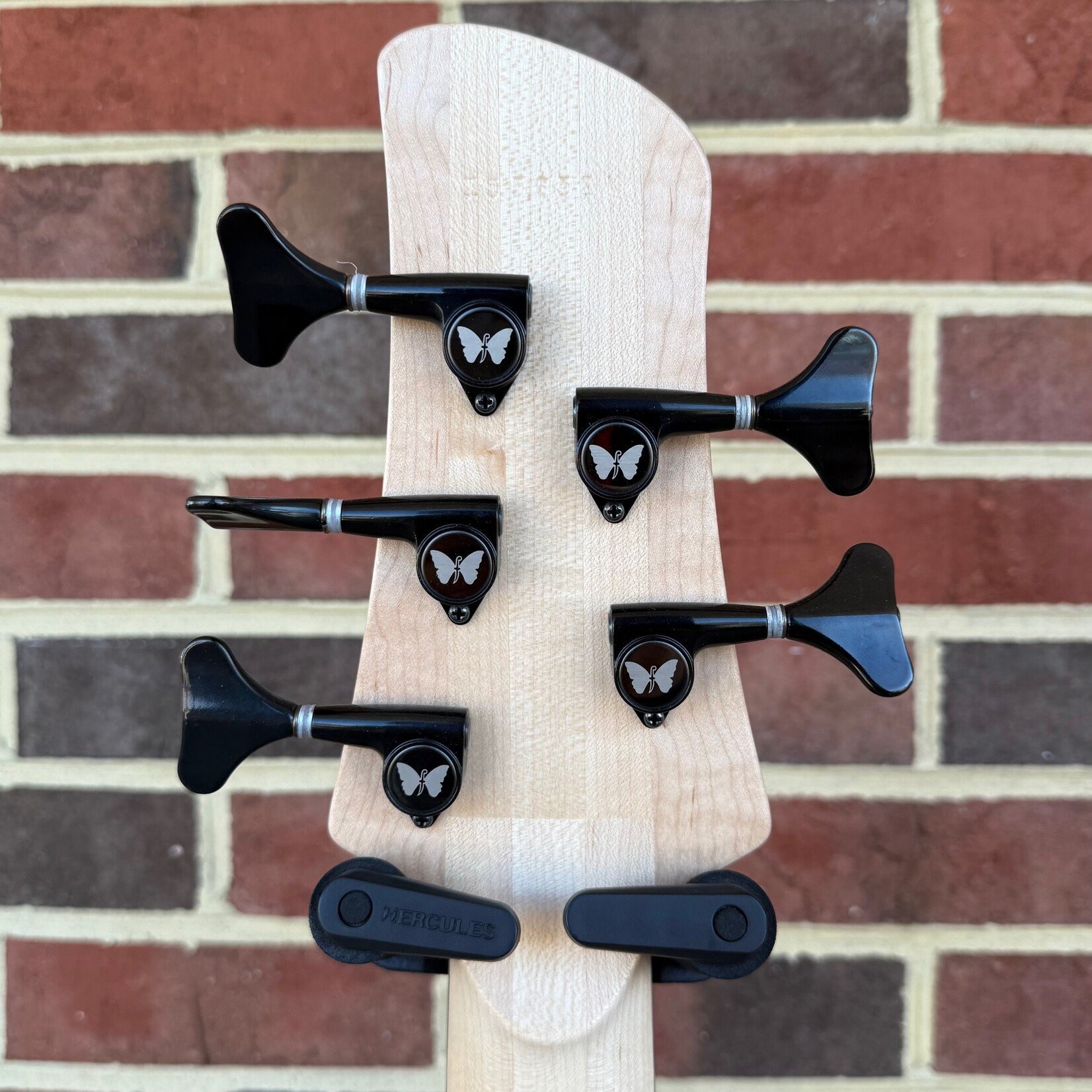 Fodera Fodera Imperial Elite, Chestnut Burl Top, Walnut Body, Alder Tone Block, Flamed Ebony Fretboard, Flamed Ebony Ramp, Chestnut Dot Inlays, Fodera/Duncan Dual Coil Pickups, Hardshell Case