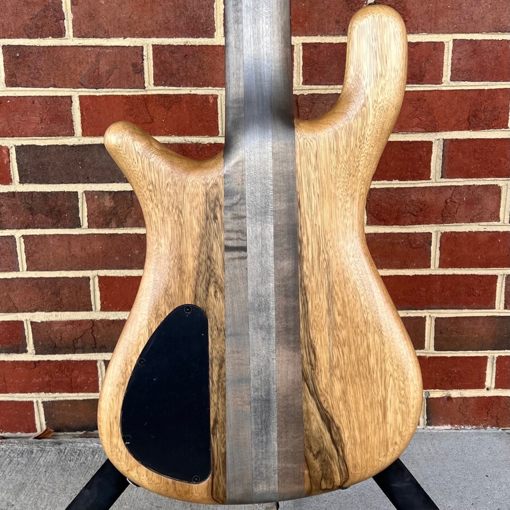 Spector Spector USA NS-5XL, The Music Loft 30th Anniversary, Buckeye Burl Top, Black Limba Body, 3pc Maple Neck - Charcoal Stain, Macassar Ebony Fretboard, Pale Moon Ebony 12th Fret Inlay, TSA Case (USED/CONSIGNMENT)