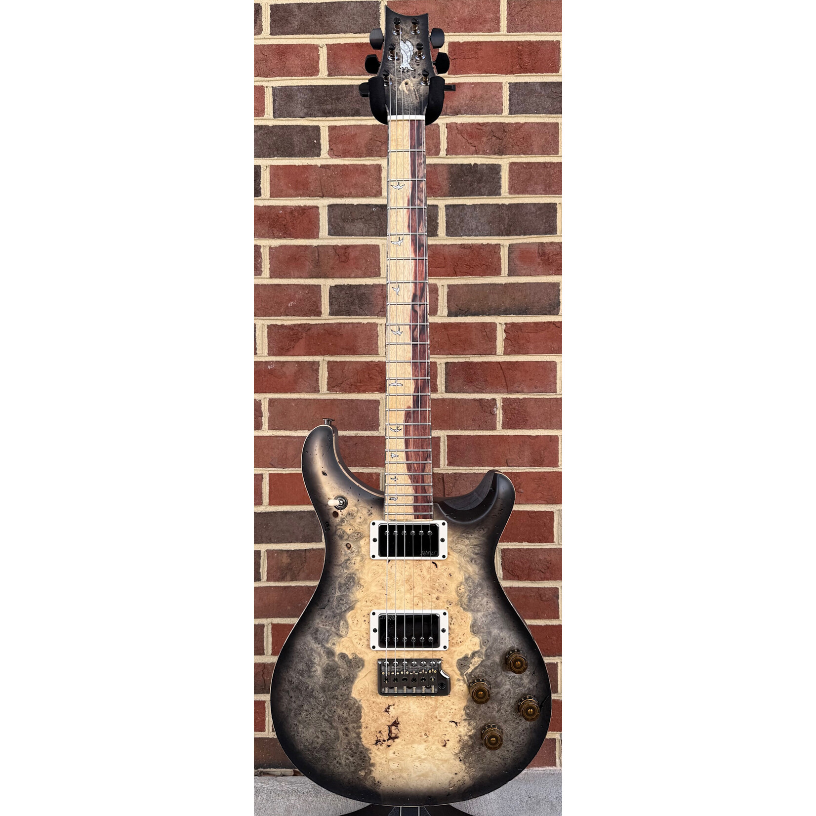 Paul Reed Smith Paul Reed Smith Private Stock #11942 , McCarty 594 Tremolo, Buckeye Burl Top, Swamp Ash Body, Hormigo Neck, Hormigo Fretboard, Smoked Black Hardware, Hardshell Case