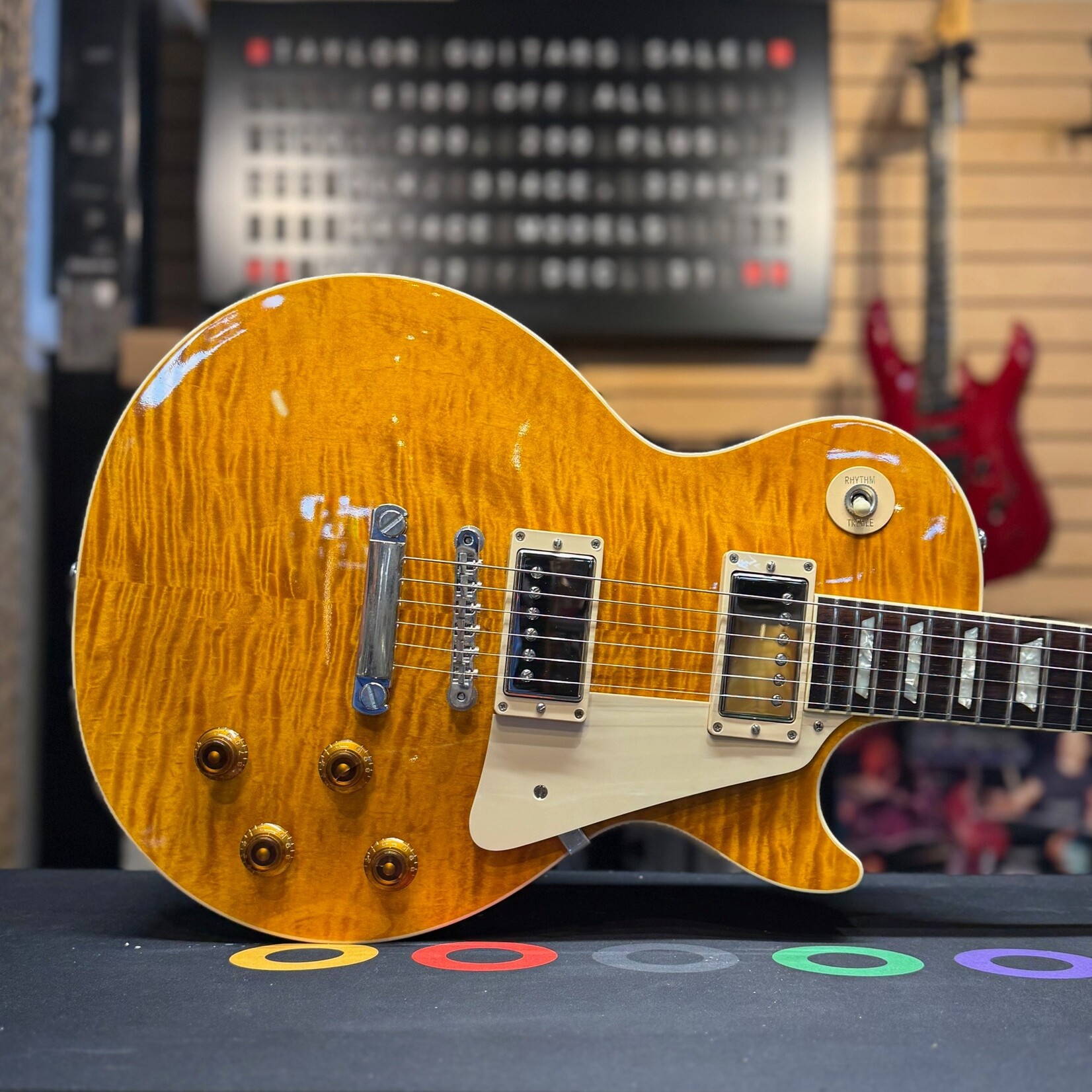 Gibson Custom Modern Les Paul Standard, 2017 Limited Edition, Trans Amber, Hardshell Case (USED)