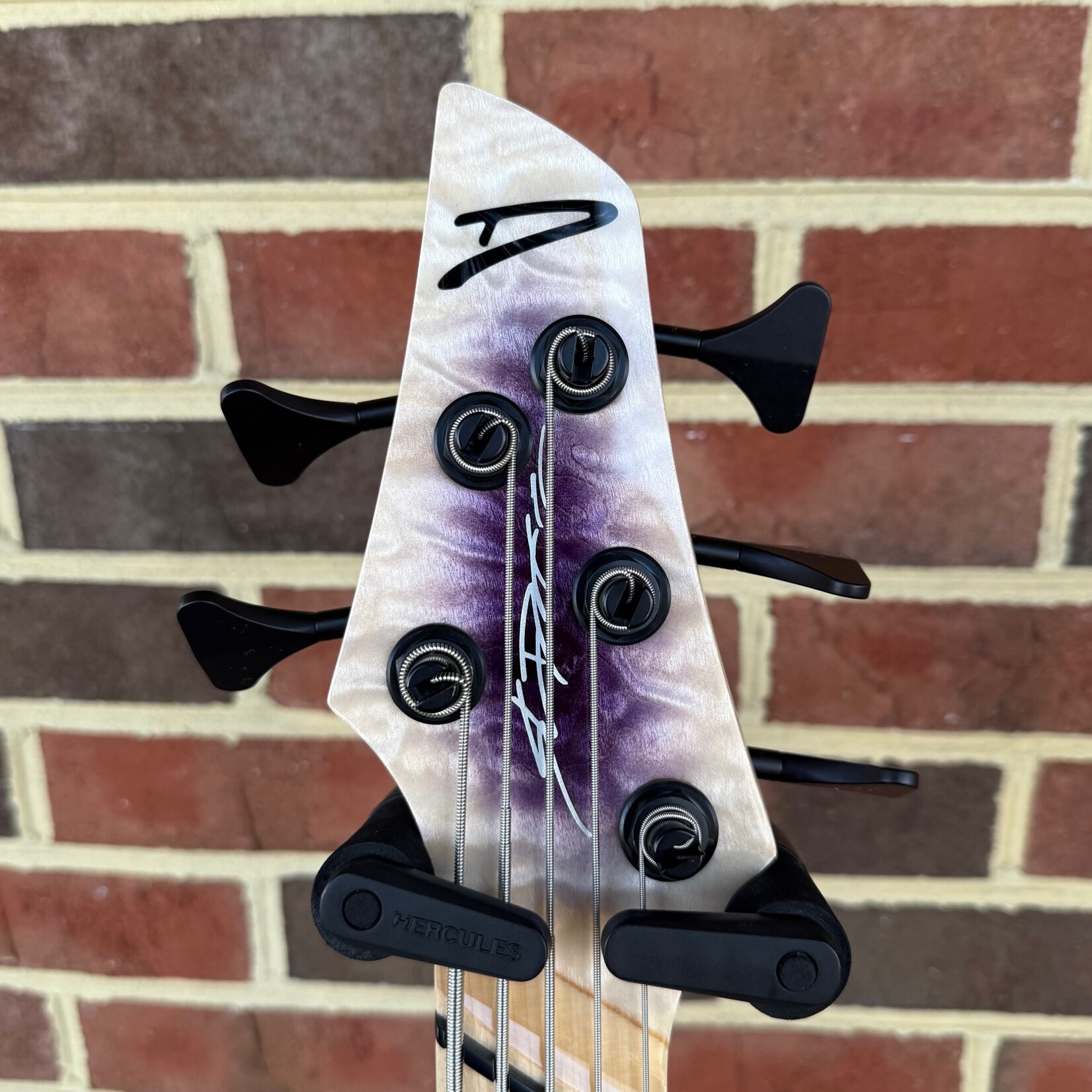 Dingwall Dingwall Z3 Custom 5-String, Purple to Natural Reverseburst, Quilted Maple Top, Dual Density Swamp Ash Body, Maple Neck & Fretboard, Block Inlays, Super Fatty II Pickups, Neve Preamp, Dingwall Deluxe Gig Bag