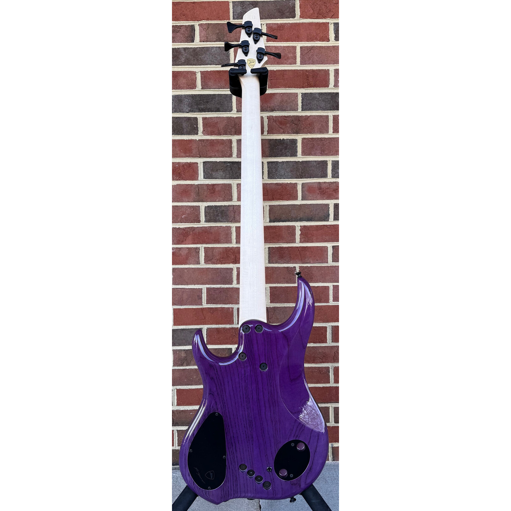 Dingwall Dingwall Z3 Custom 5-String, Purple to Natural Reverseburst, Quilted Maple Top, Dual Density Swamp Ash Body, Maple Neck & Fretboard, Block Inlays, Super Fatty II Pickups, Neve Preamp, Dingwall Deluxe Gig Bag