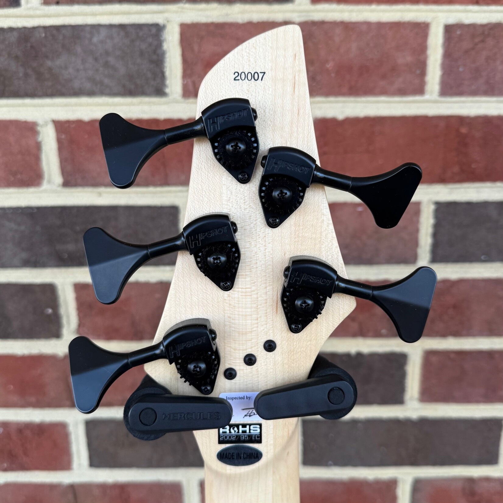 Dingwall Dingwall Kyle Konkiel Signature Model, Limited Edition, Matte Army Green, Alder Body, Maple Neck, Rosewood Fretboard, EMG Preamp, Dingwall Gig Bag, SN# 20007