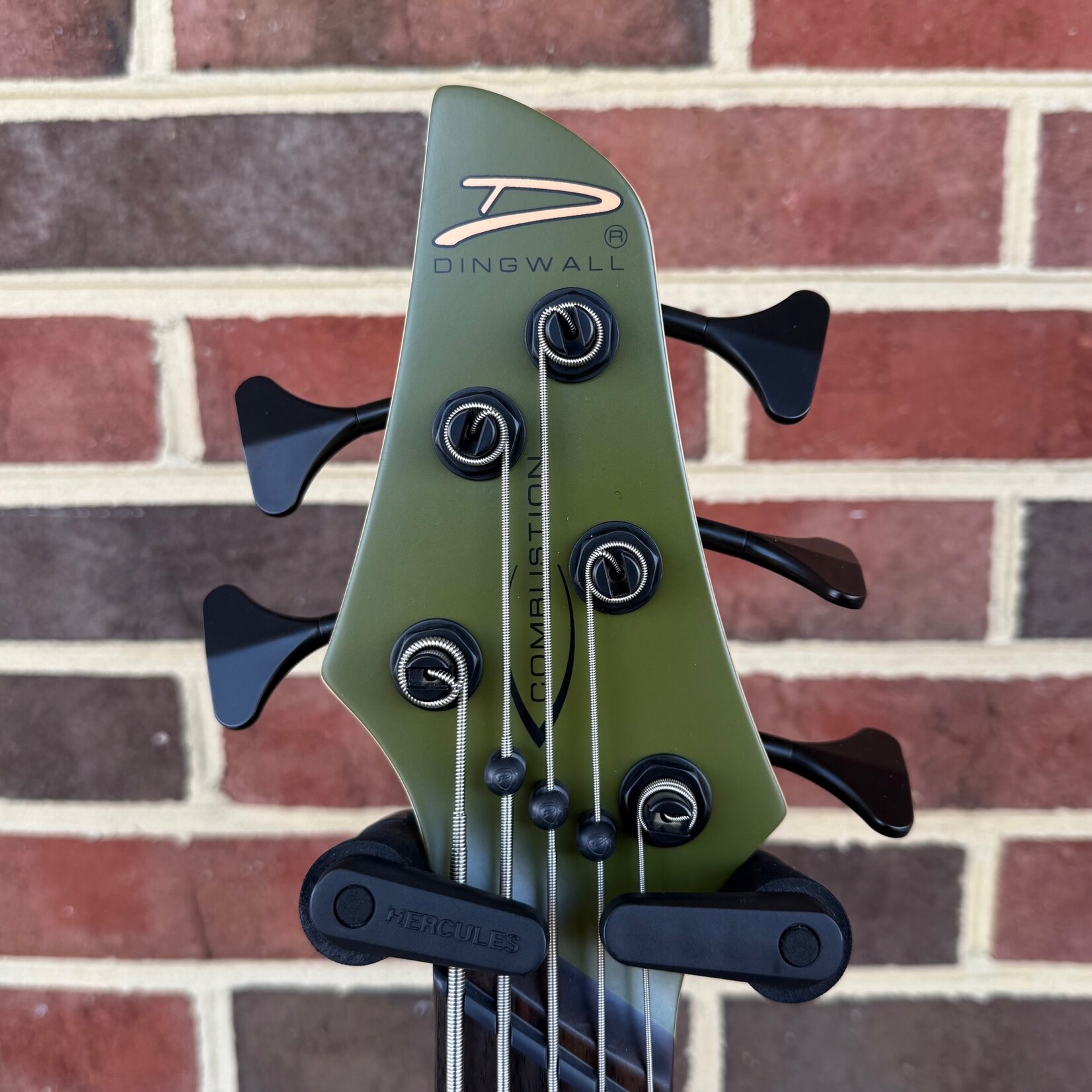 Dingwall Dingwall Kyle Konkiel Signature Model, Limited Edition, Matte Army Green, Alder Body, Maple Neck, Rosewood Fretboard, EMG Preamp, Dingwall Gig Bag, SN# 20025