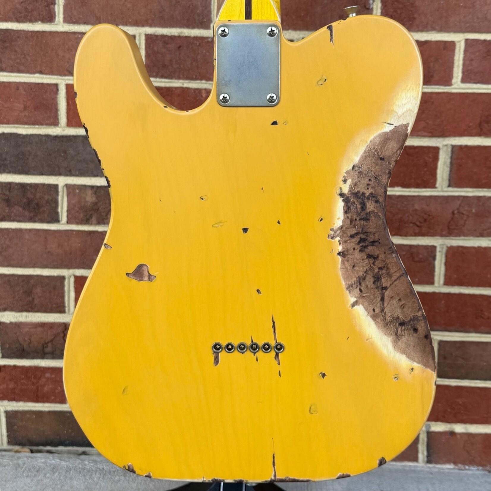 Nash Nash T-52, Butterscotch Blonde, Heavy Aging, Ash Body, Lollar Pickups, Hardshell Case