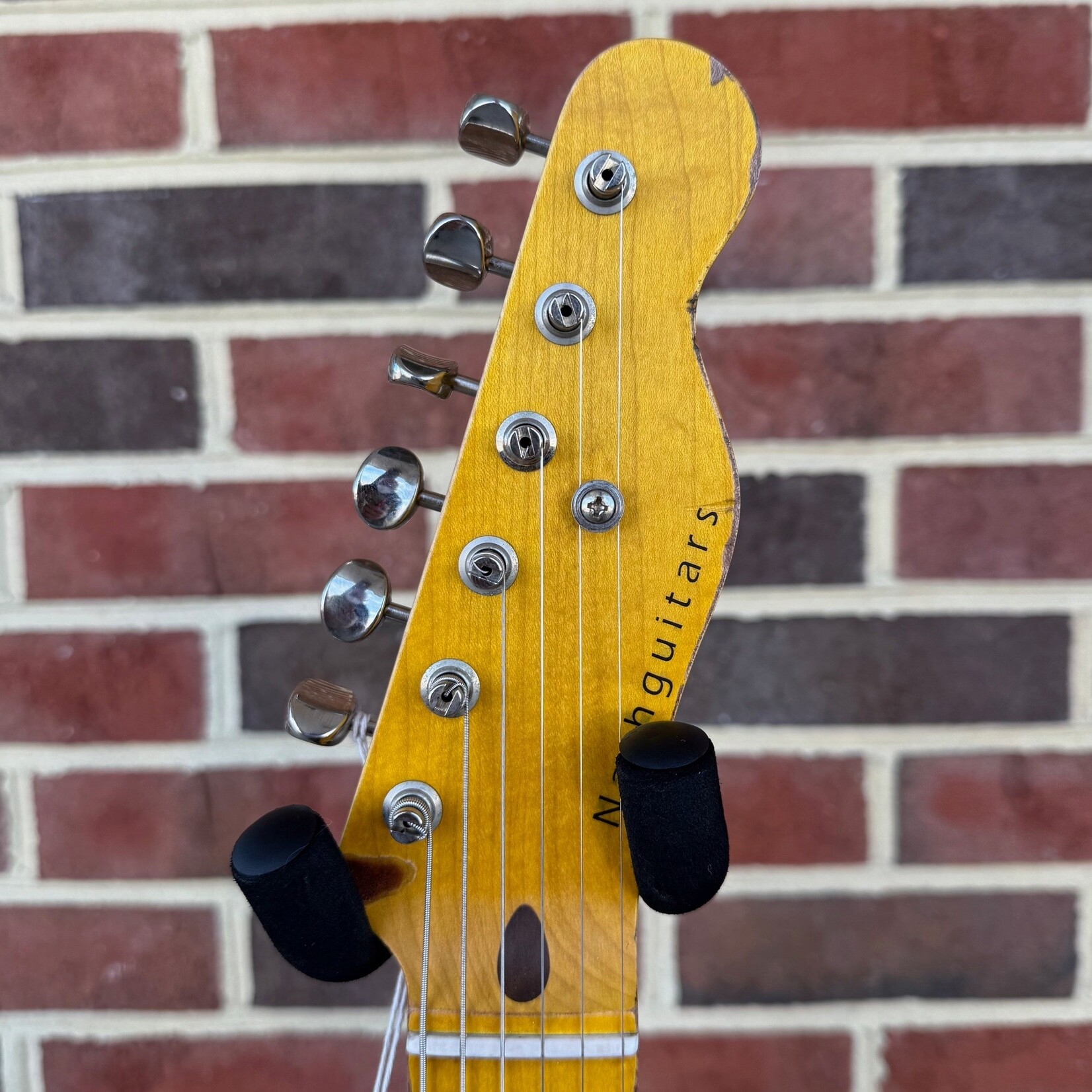 Nash Nash T-52, Butterscotch Blonde, Heavy Aging, Ash Body, Lollar Pickups, Hardshell Case