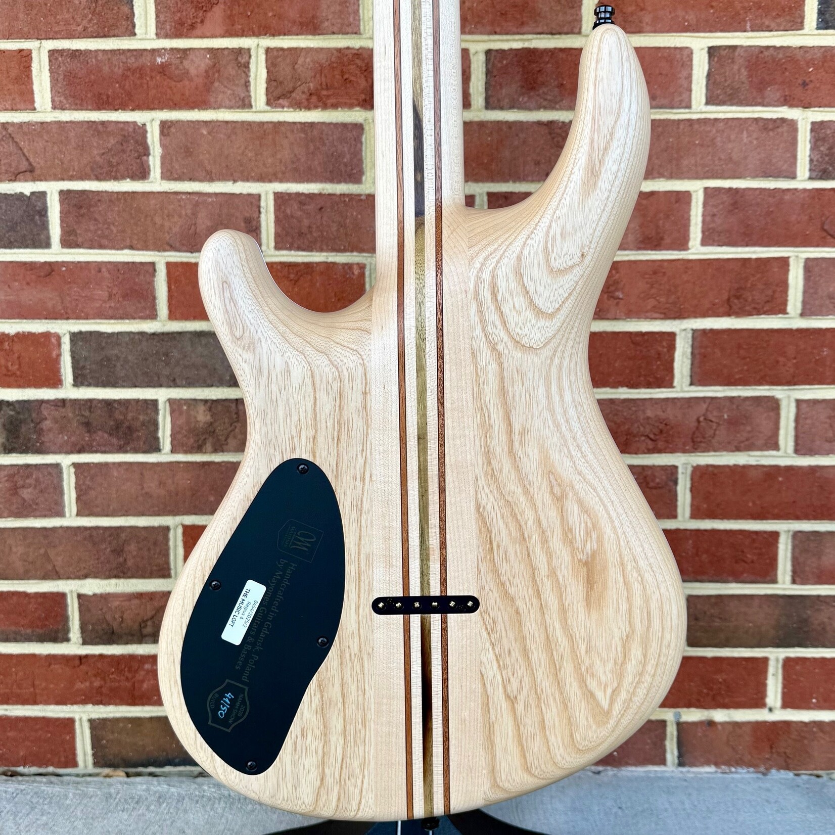 Mayones Mayones Regius 6, NAMM 2026 41/50, Imperial Nebula Splash, 3A Flamed Maple Top, Swamp Ash Body, Velvetrone Ironside + Solium Pickups, Petrol Covers with Black Screws, Mayones Hybrid Double Deck Case