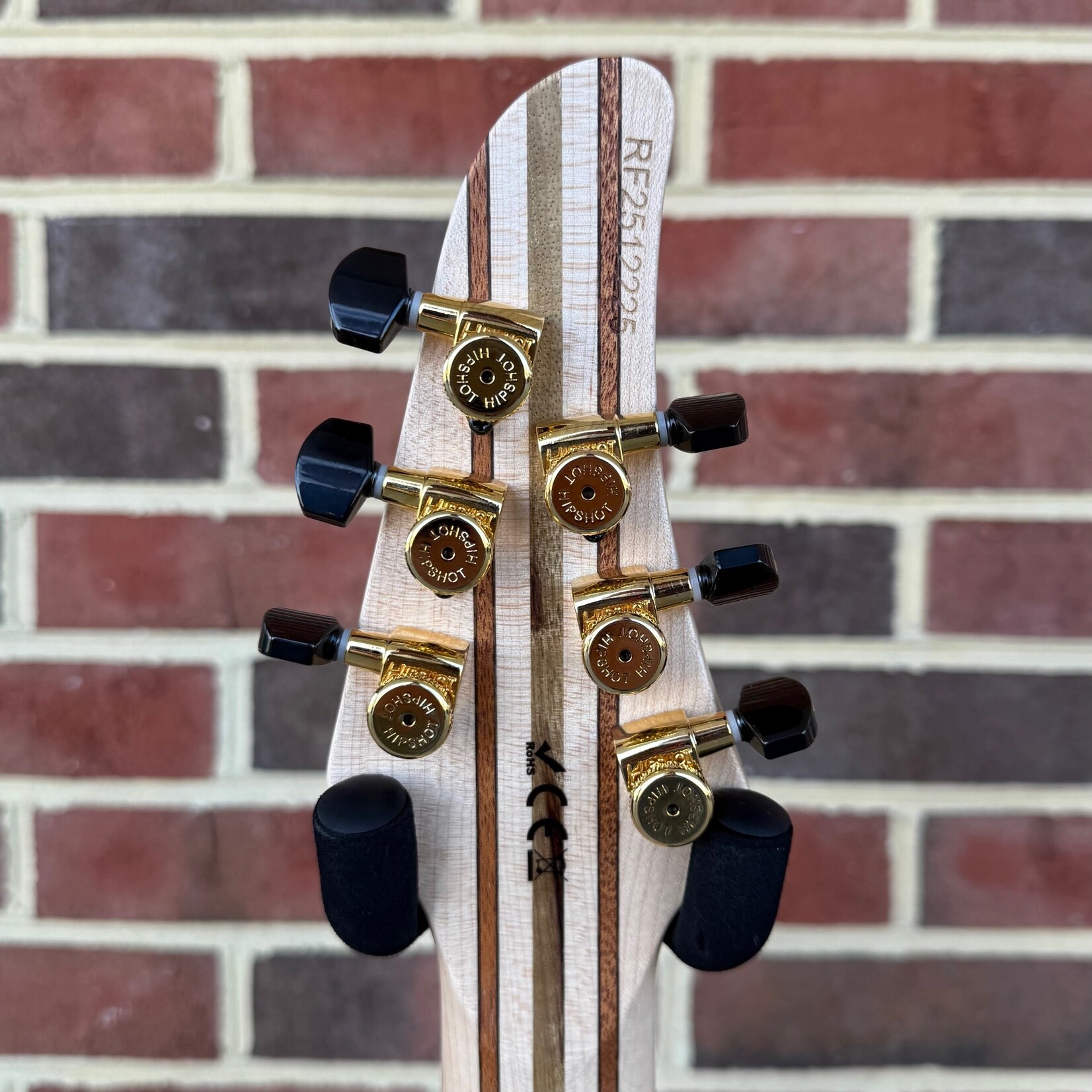 Mayones Mayones Regius 6, NAMM 2026 41/50, Imperial Nebula Splash, 3A Flamed Maple Top, Swamp Ash Body, Velvetrone Ironside + Solium Pickups, Petrol Covers with Black Screws, Mayones Hybrid Double Deck Case