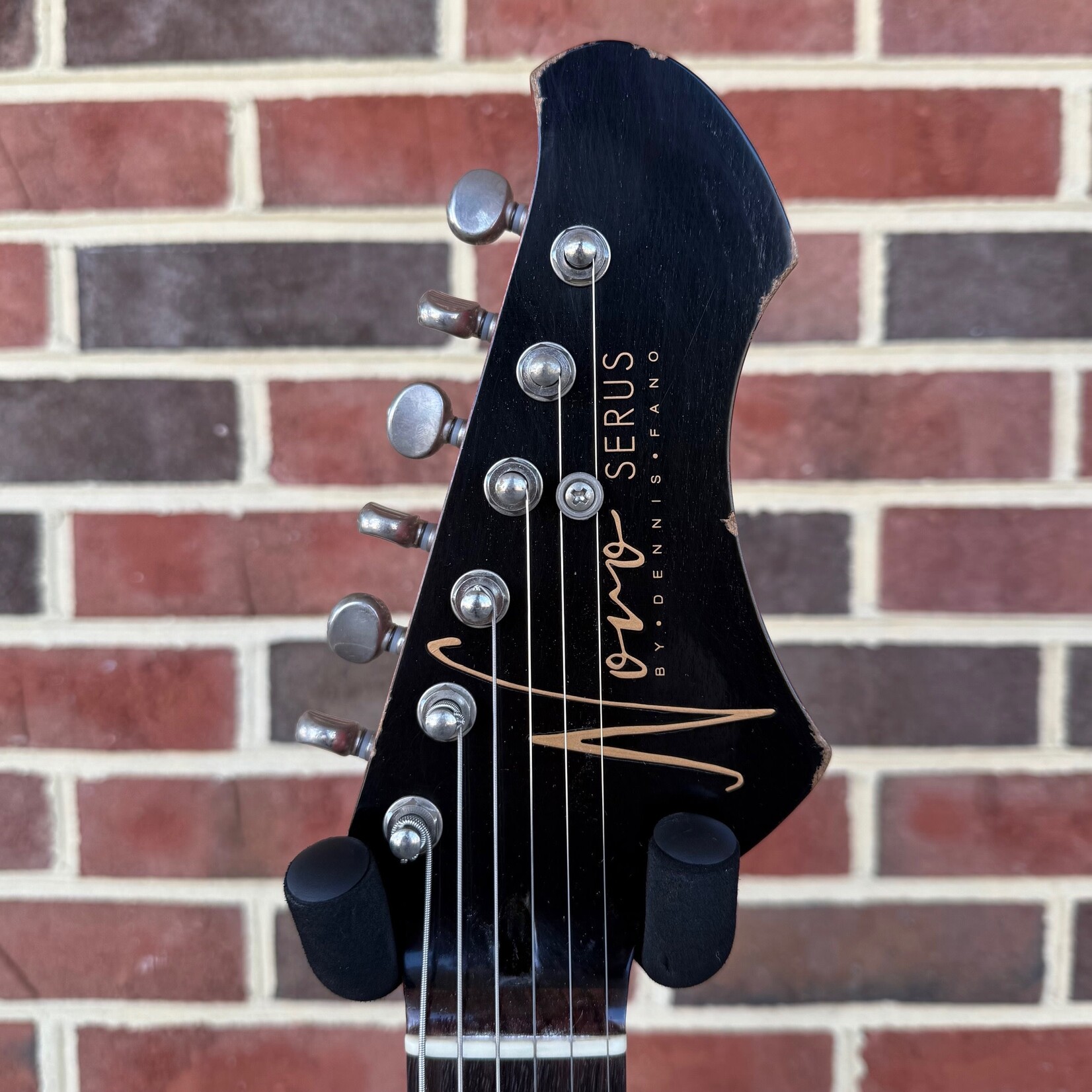 Novo Guitars Novo Guitars Serus Chambered H2 Dealer LTD, Faded Tea Burst, Flame Maple Top, Tempered Pine Body, Lollar Low-Wind Imperial Pickups, Novo Deluxe Gig Bag