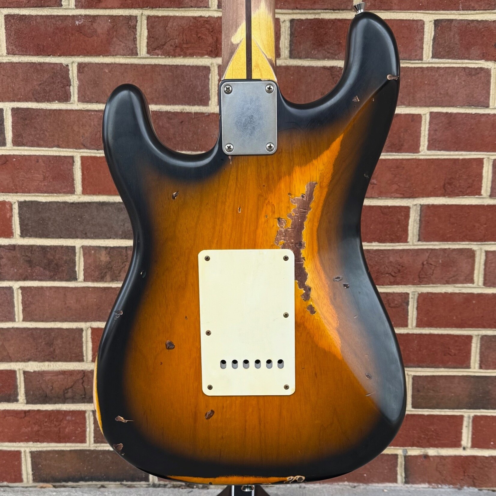 Nash Nash S-57, 2 Tone Burst, Ash Body, Heavy Aging, Maple Neck & Fretboard, Lollar Pickups, Hardshell Case