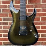 Schecter Guitar Research Schecter C-1 50th Anniversary, Gold Burst, Hipshot Hardtail Bridge