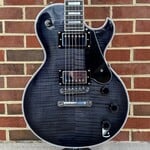 Schecter Guitar Research Schecter Solo II Custom, Trans Black Burst, Ebony Fretboard, Block Inlays, Locking Tuners