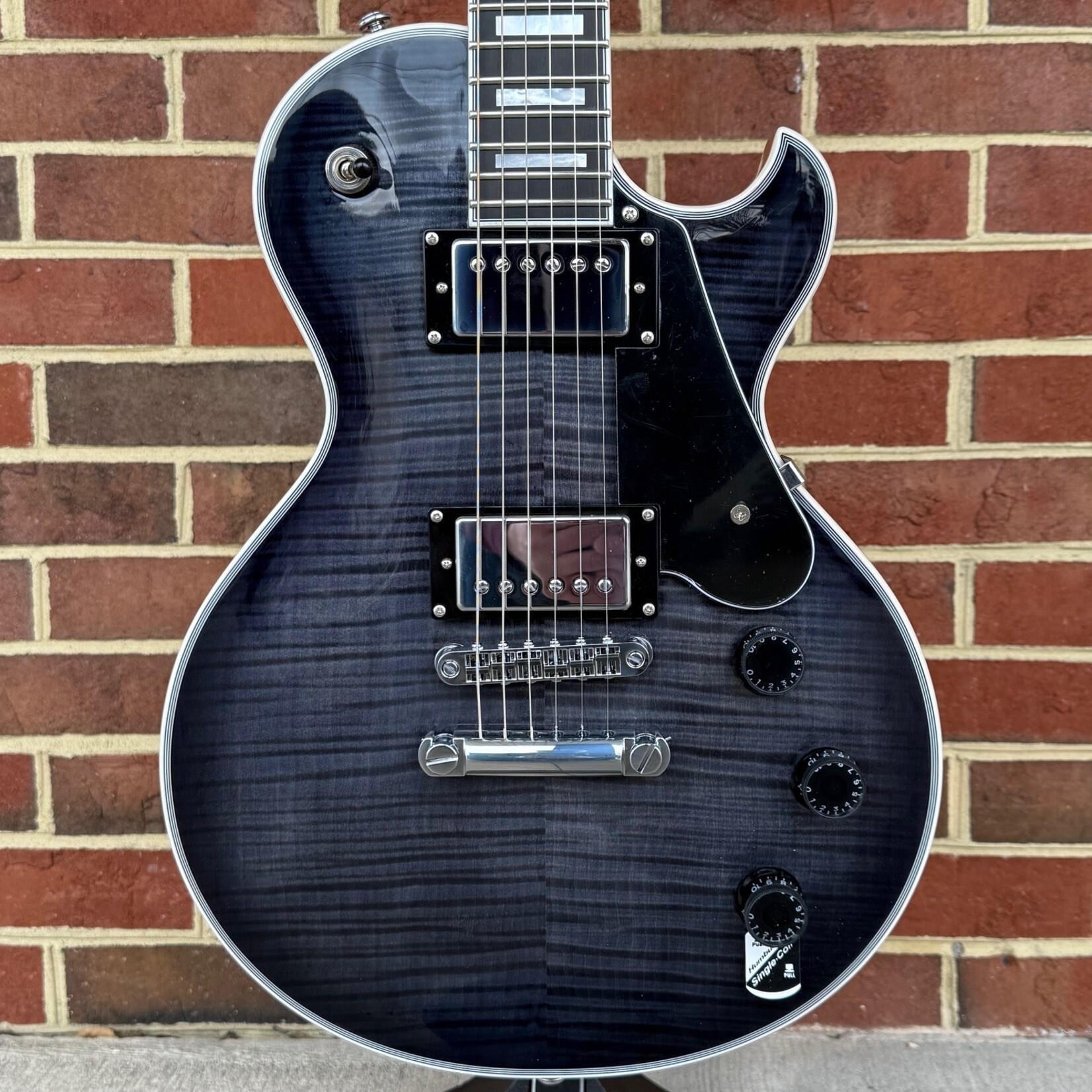 Schecter Guitar Research Schecter Solo II Custom, Trans Black Burst, Ebony Fretboard, Block Inlays, Locking Tuners