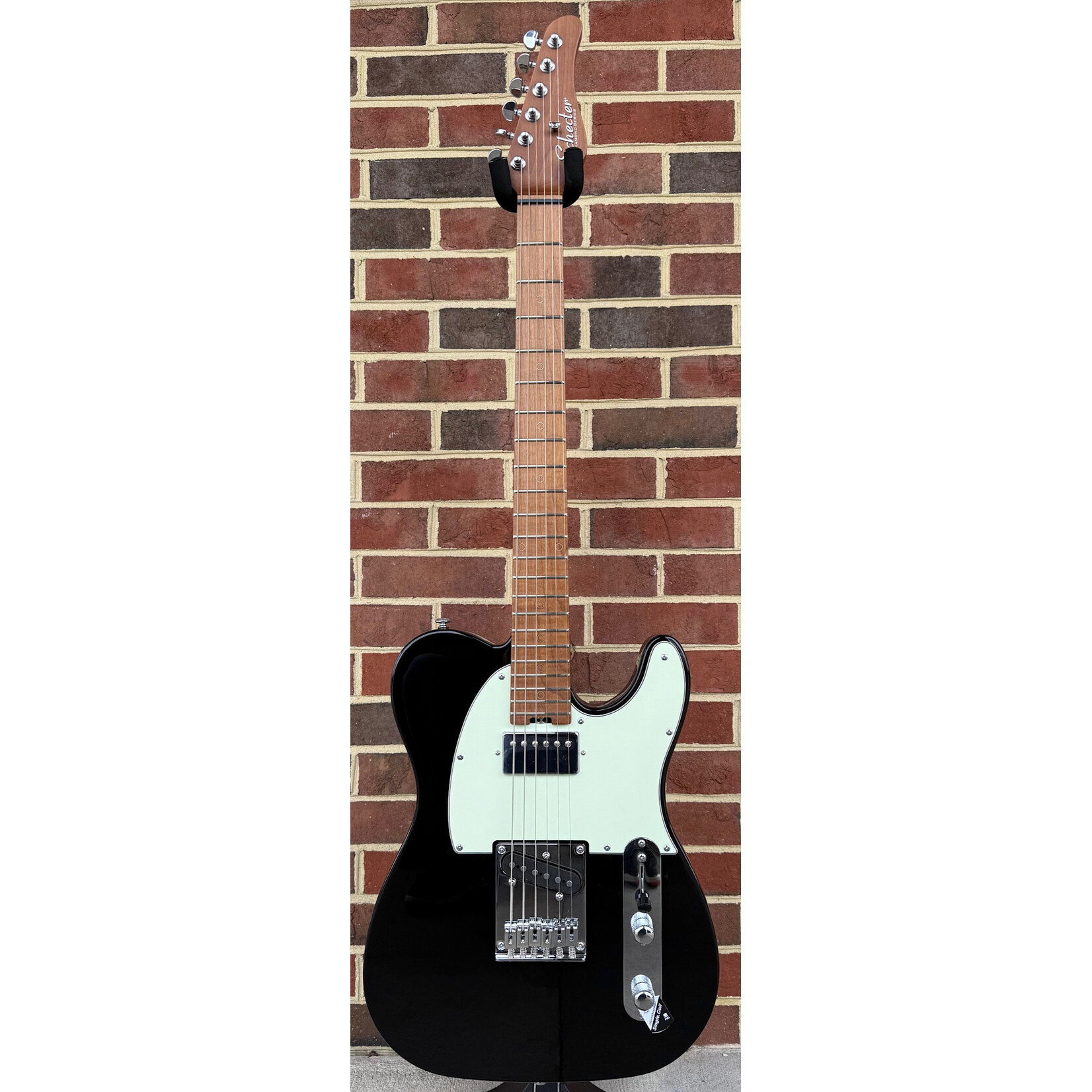 Schecter Guitar Research Schecter Nick Johnston PT, Atomic Ink, Roasted Maple Neck, Ebony Fretboard, Locking Tuners