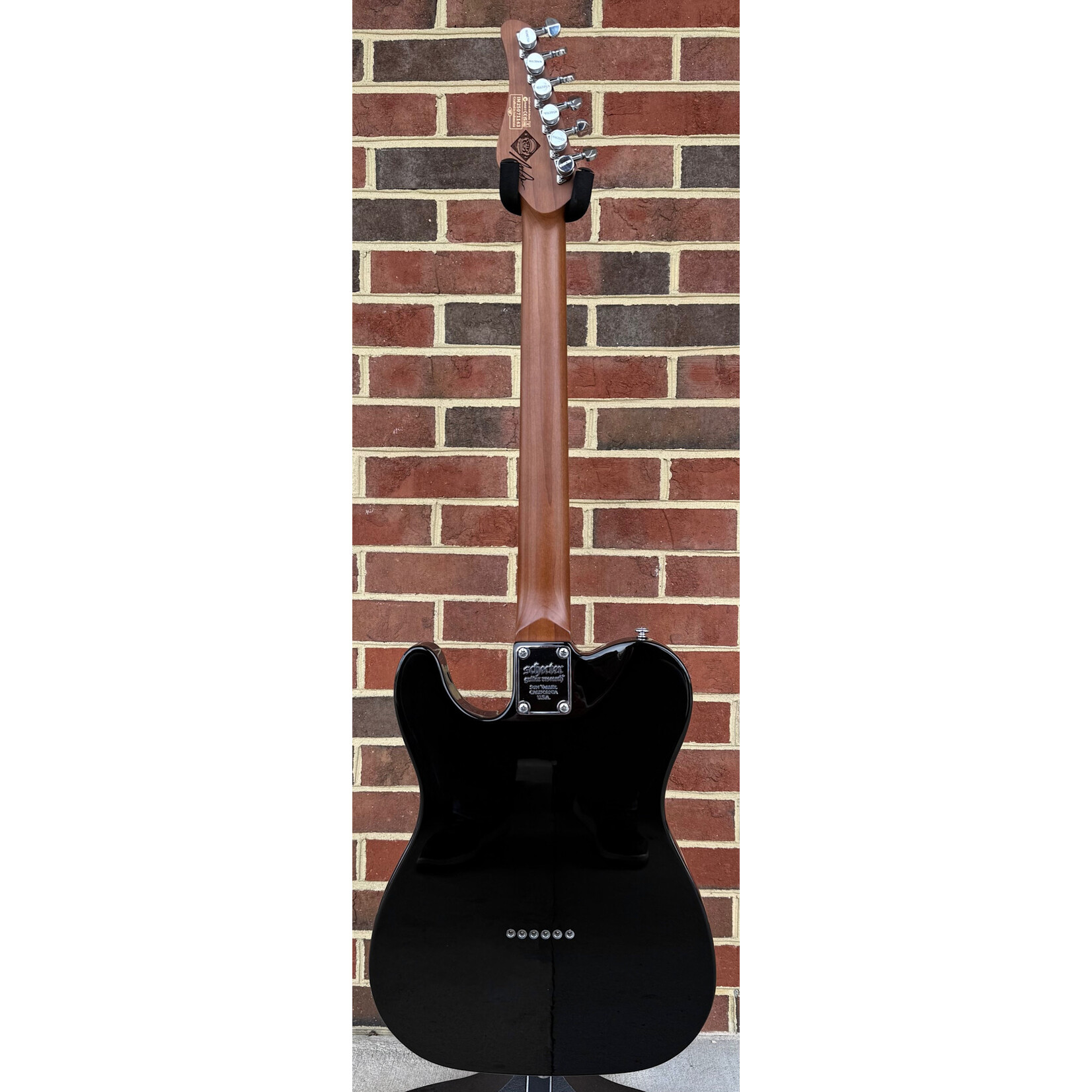 Schecter Guitar Research Schecter Nick Johnston PT, Atomic Ink, Roasted Maple Neck, Ebony Fretboard, Locking Tuners