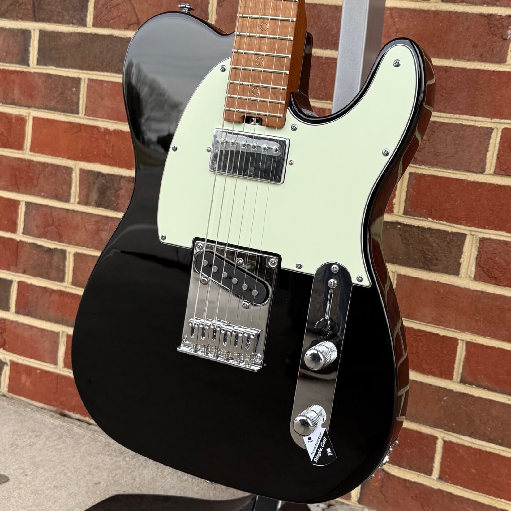 Schecter Guitar Research Schecter Nick Johnston PT, Atomic Ink, Roasted Maple Neck, Ebony Fretboard, Locking Tuners