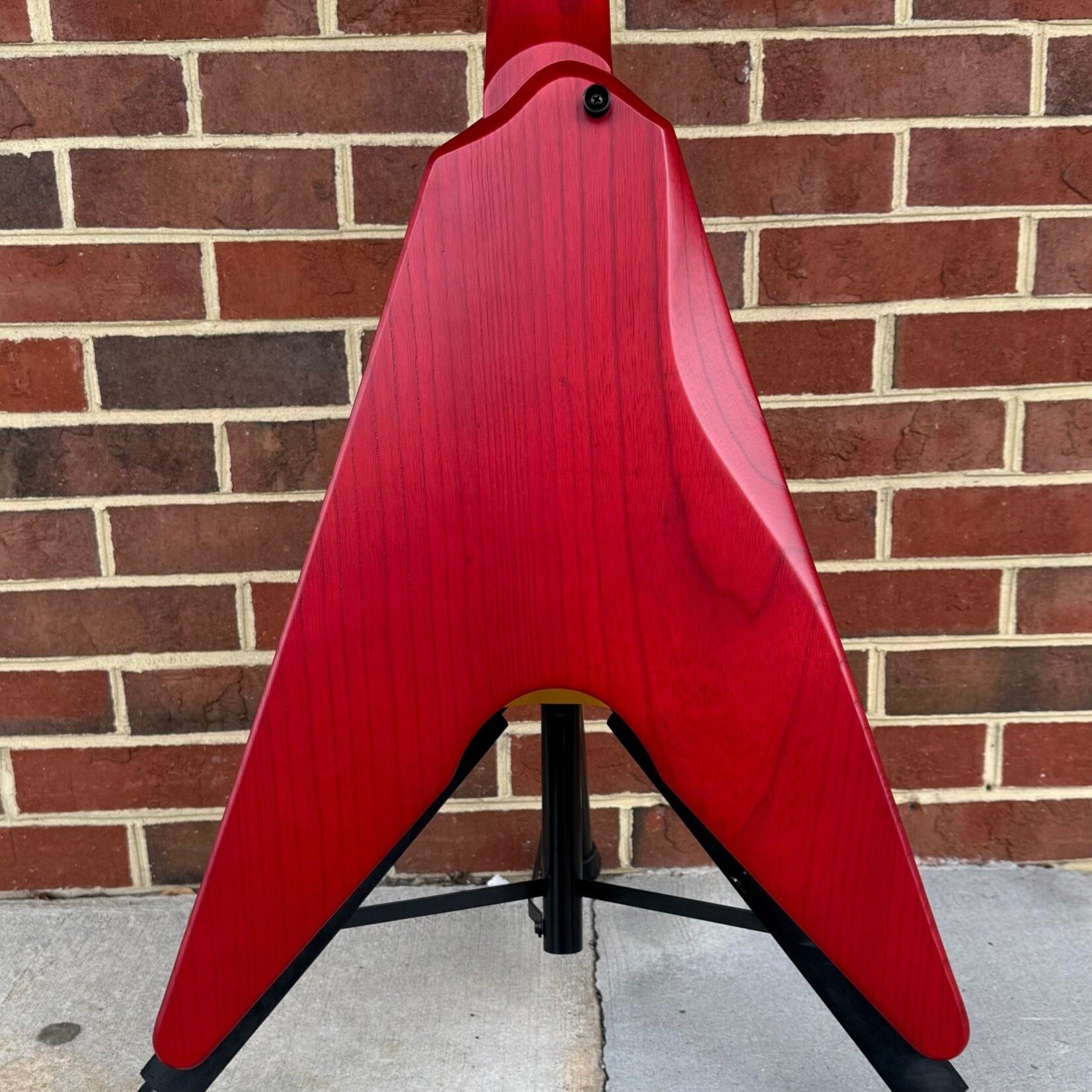 Dunable Guitars Dunable USA Asteroid 7-String, Crimson Red, Swamp Ash Body