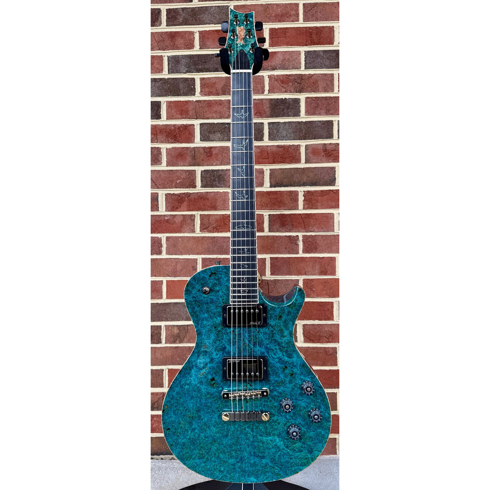 Paul Reed Smith Paul Reed Smith Private Stock McCarty SC56, Burl Maple Top, Swamp Ash Body, Flame Maple Neck, Ebony Fretboard, Hardshell Case