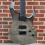 Infinia Guitars Infinia Guitars Ceres, 6-String, Obsidian Black, White Back, Deluxe Gig Bag