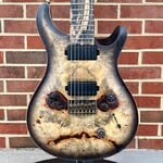 Paul Reed Smith Paul Reed Smith Private Stock Custom 24 7-String, Buckeye Burl Top, Black Limba Body, AAA East Indian Rosewood Neck, Pale Moon Ebony Fretboard, Velvetrone Ironside + Solium Pickups, Hardshell Case