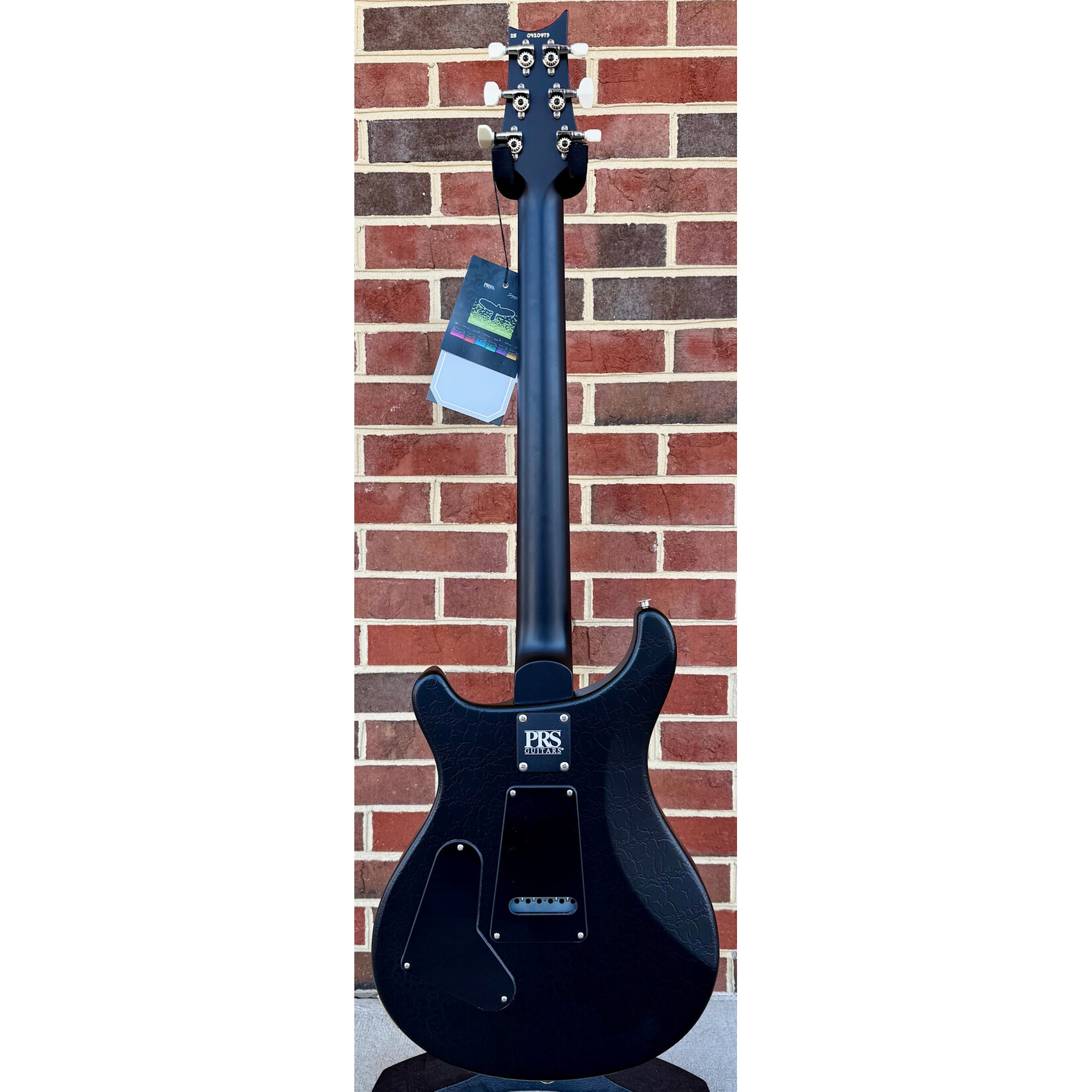 Paul Reed Smith Paul Reed Smith CE24 Sprayer's Choice, Black & White Crackle Burst, 58/15 LT Pickups, Gig Bag