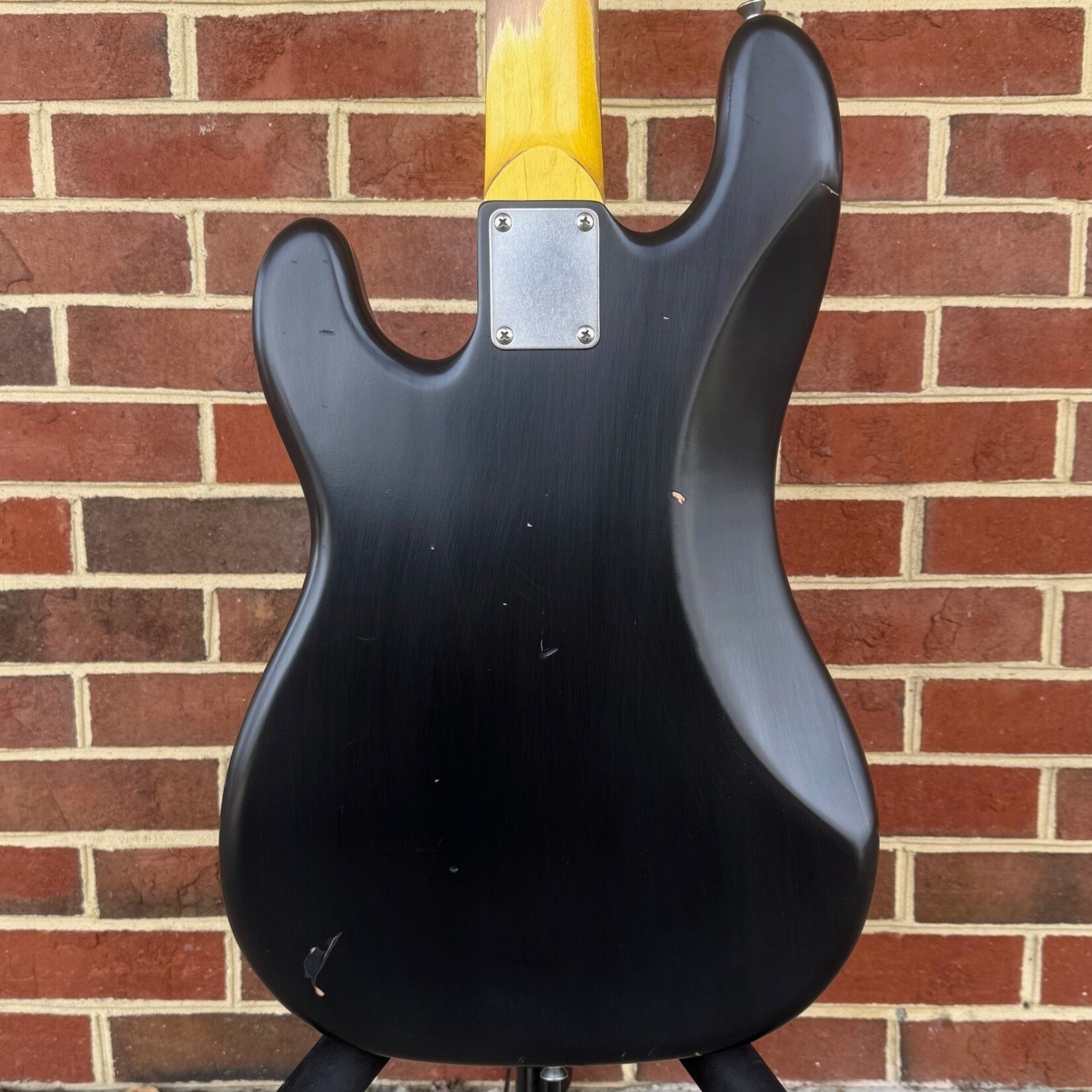 Nash Nash PB-63, Black, Light Aging, Alder Body, Maple Neck, Rosewood Fretboard, Matching Headstock, Lollar Pickups, Hardshell Case