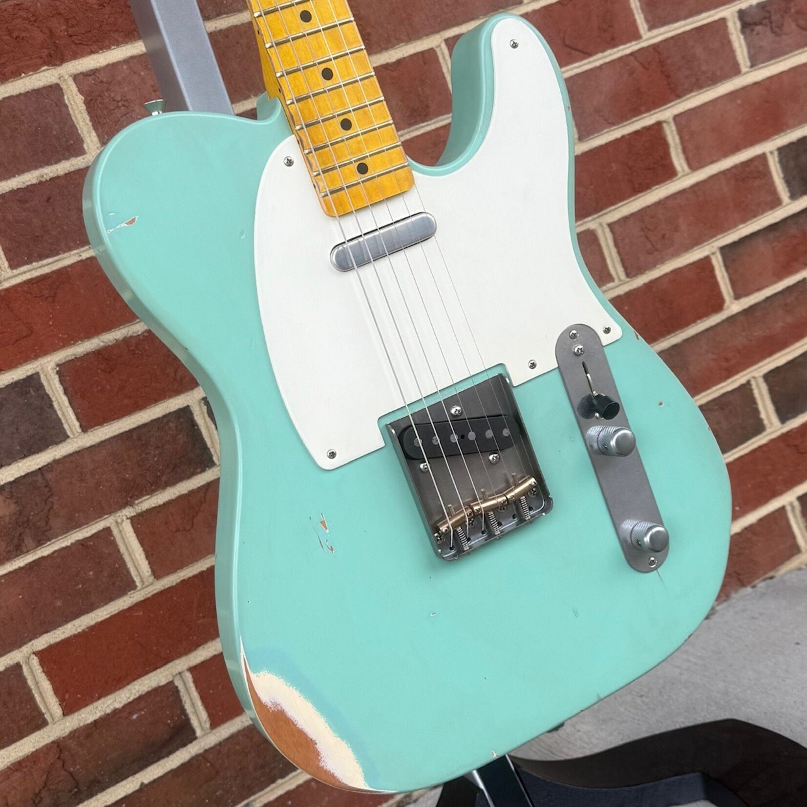 Nash Nash T-57, Surf Green, Medium Aging, Alder Body, Maple Neck & Fretboard, Lollar Pickups, Hardshell Case