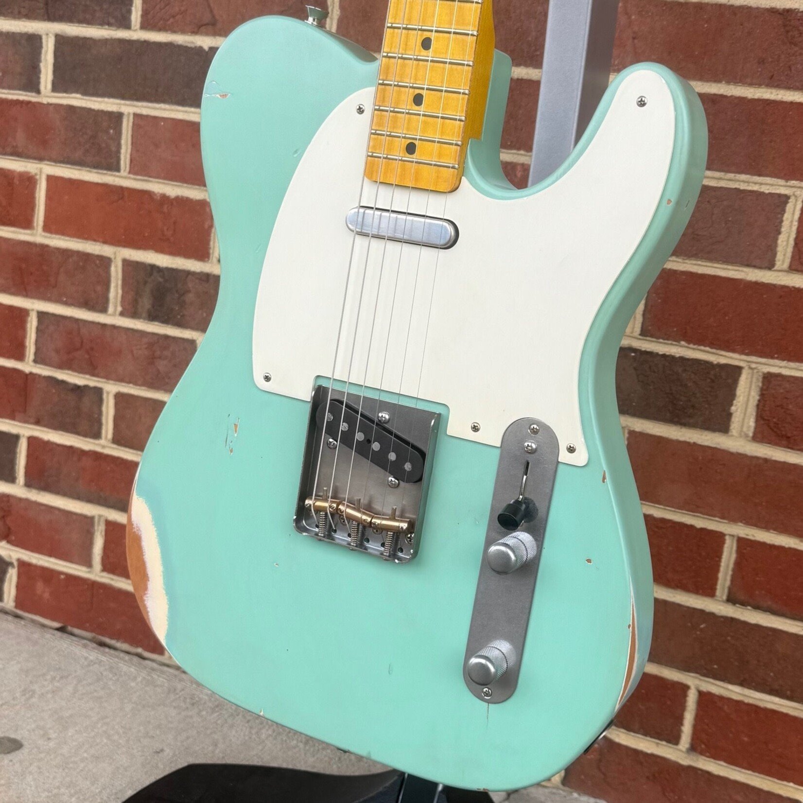 Nash Nash T-57, Surf Green, Medium Aging, Alder Body, Maple Neck & Fretboard, Lollar Pickups, Hardshell Case
