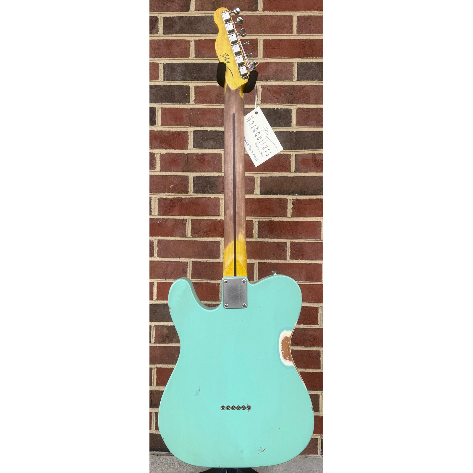 Nash Nash T-57, Surf Green, Medium Aging, Alder Body, Maple Neck & Fretboard, Lollar Pickups, Hardshell Case
